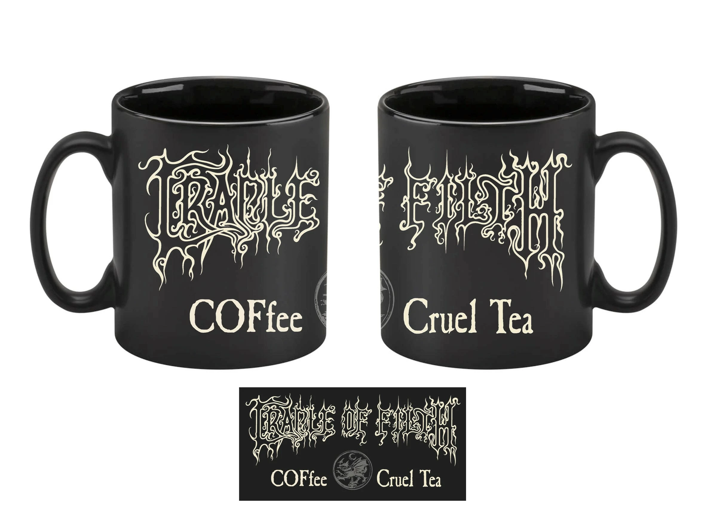 CRADLE OF FILTH · Cruel Tea Mug | MUG CRADLE OF FILTH · Cruel Tea Mug | MUG (Extreme Metal Others)