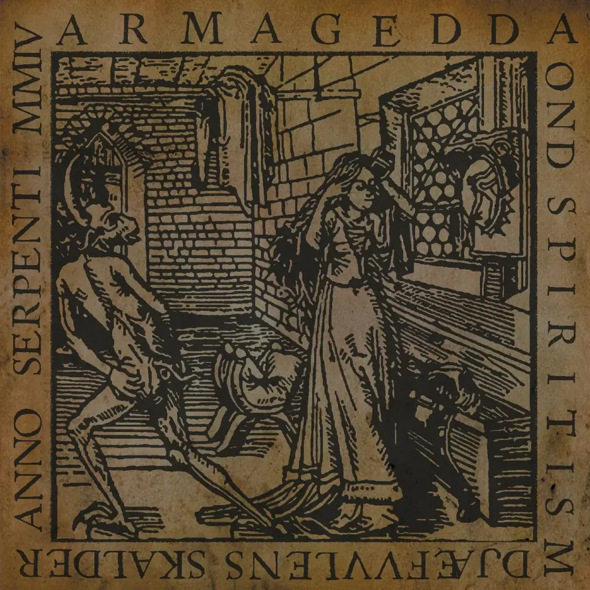 ARMAGEDDA · Ond Spiritism | BLACK LP (Black Metal Vinyl) · Picture 1