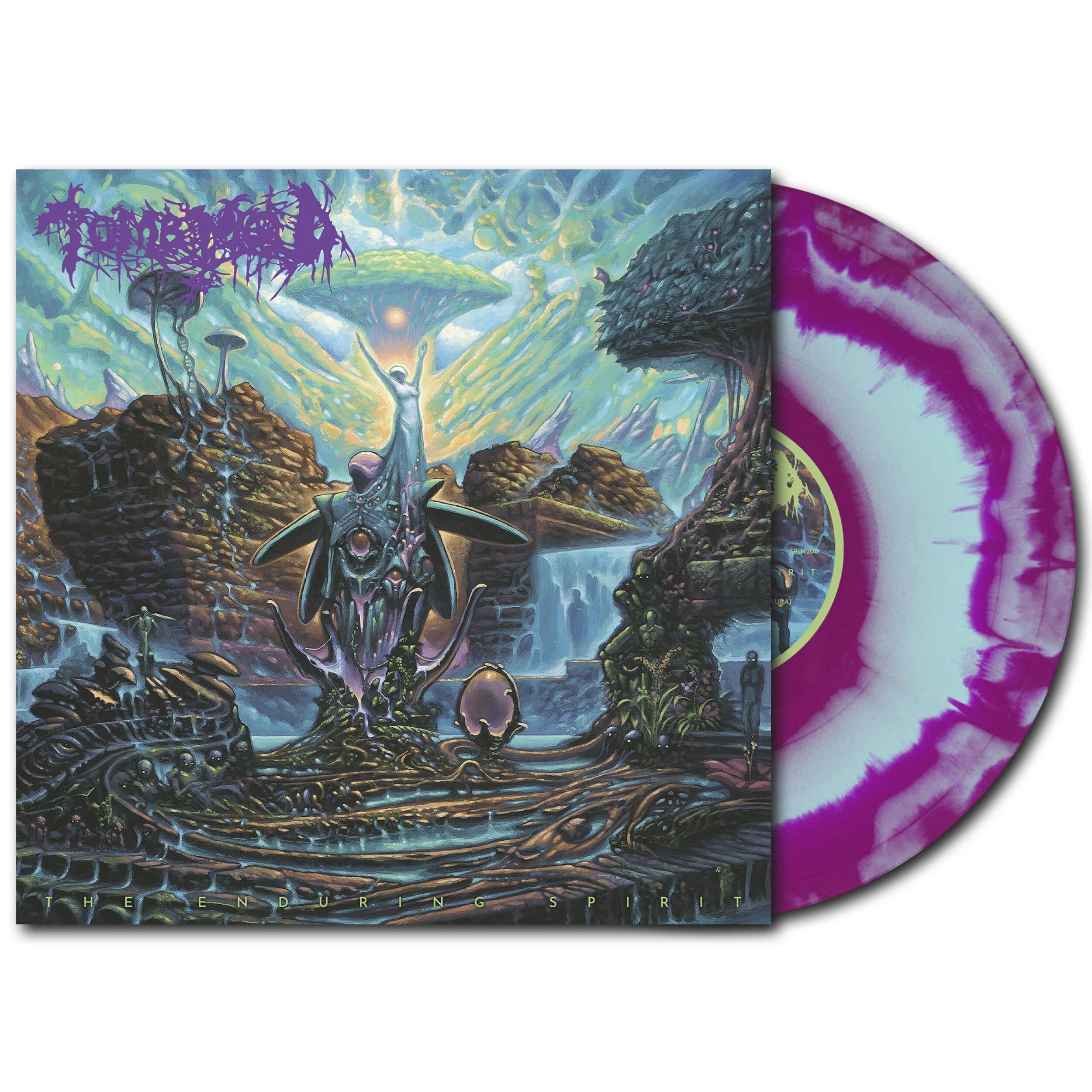TOMB MOLD · The Enduring Spirit | GRIMACE PURPLE/BABY BLUE LP TOMB MOLD · The Enduring Spirit | GRIMACE PURPLE/BABY BLUE LP (Death Metal Vinyl)