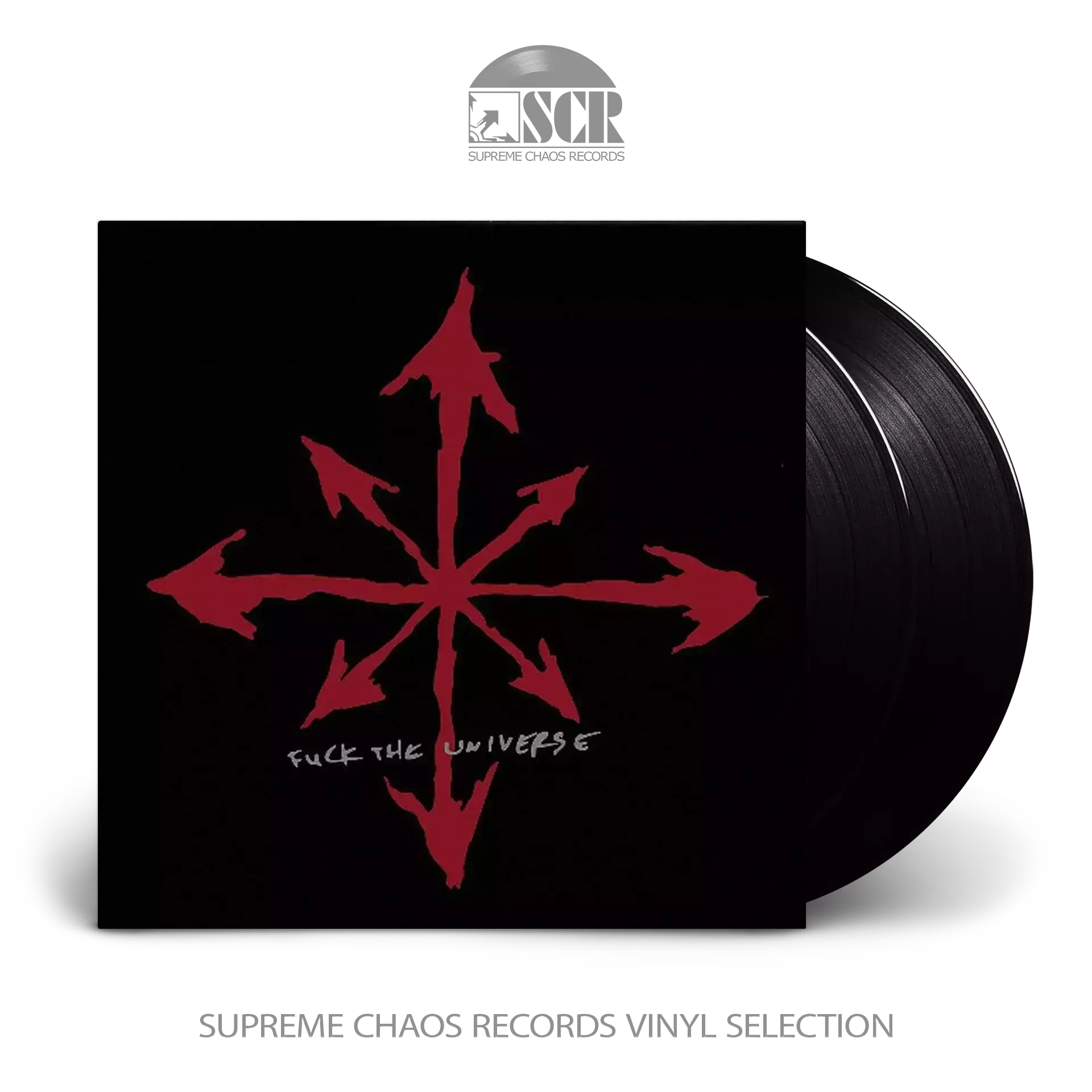 CRAFT · Fuck The Universe | BLACK 2LP (Black Metal Vinyl)