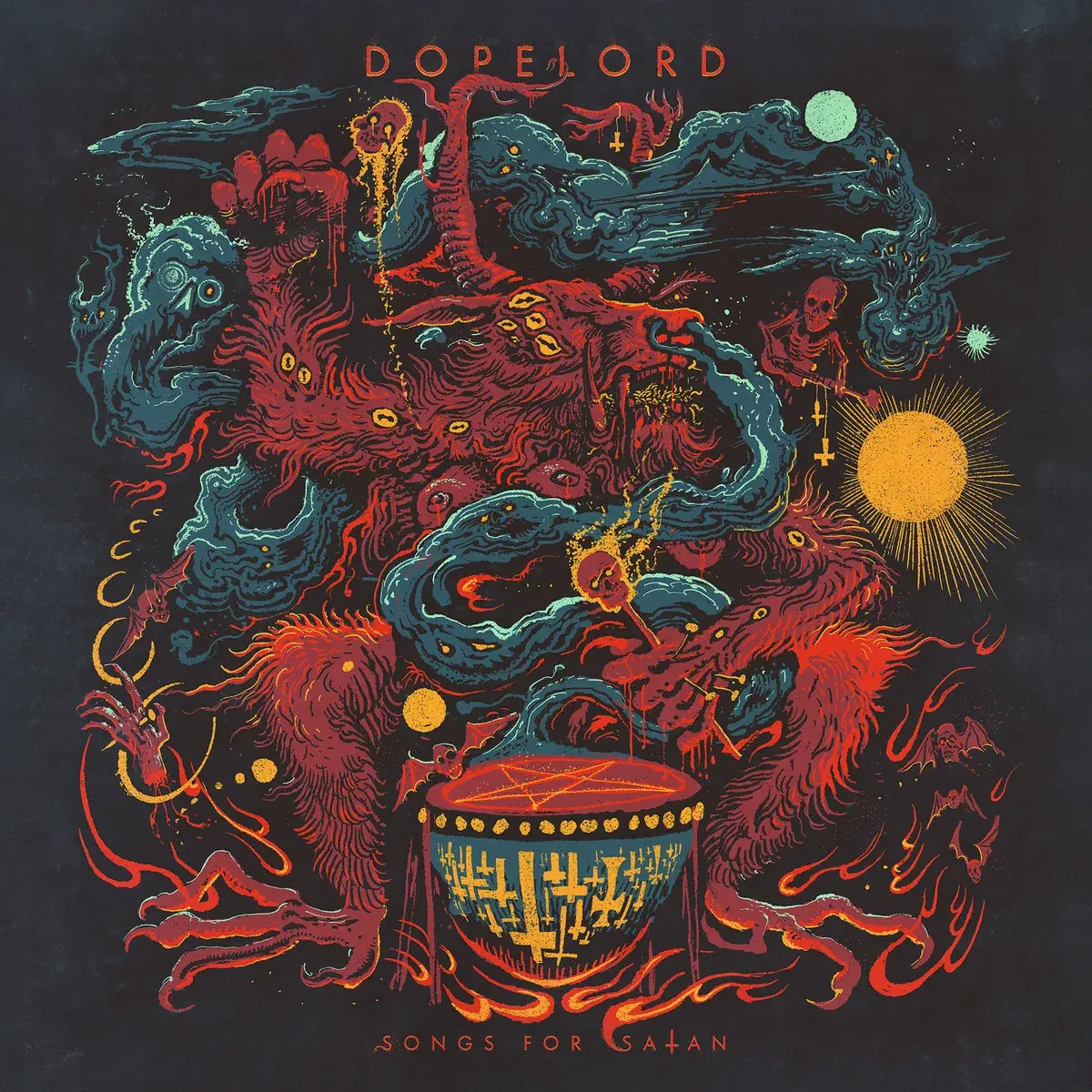DOPELORD · Songs For Satan | CLOUDBURST LP (Doom Metal Vinyl) · Picture 1