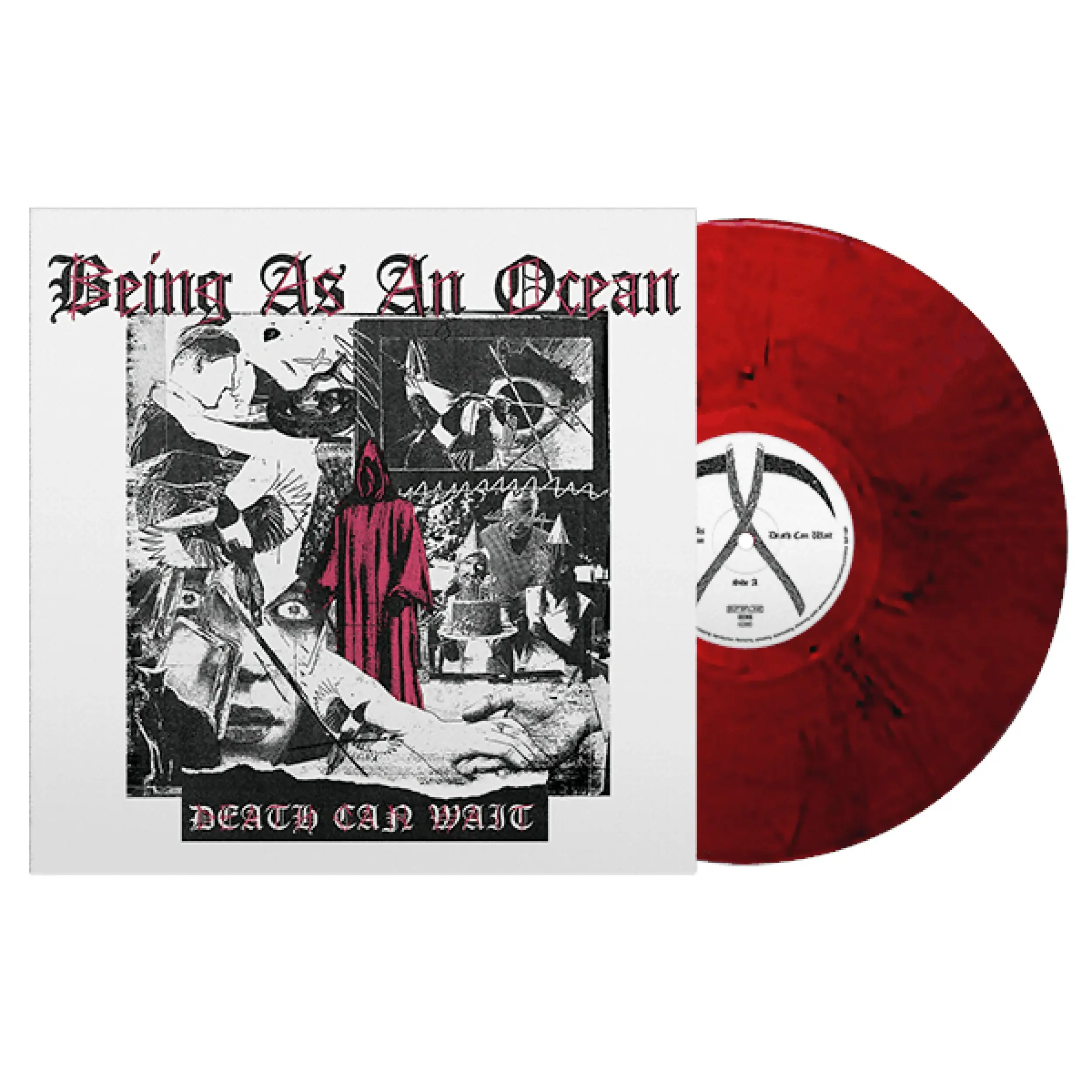 BEING AS AN OCEAN · Death Can Wait | RED/BLACK MARBLED LP (Alternative Metal Vinyl)