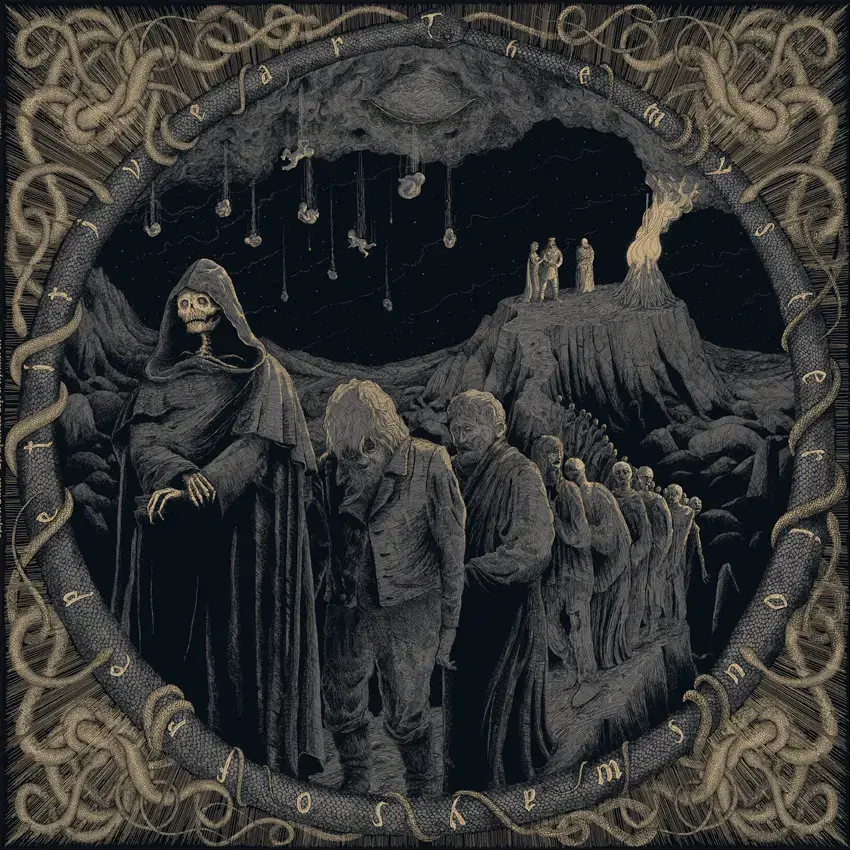 CHAPEL OF DISEASE - The Mysterious Ways Of Repetitive Art · GOLD LP · Picture 1 CHAPEL OF DISEASE - The Mysterious Ways Of Repetitive Art · GOLD LP (Death Metal Vinyl) · Picture 1