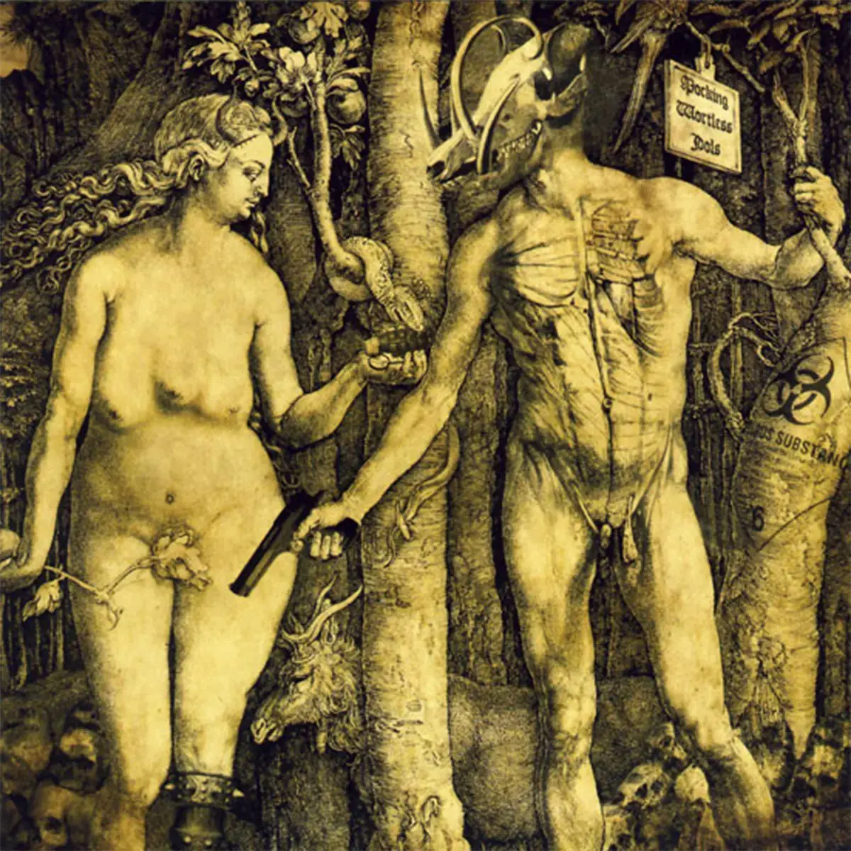 HORNED ALMIGHTY - Contaminating The Divine · BLACK LP (Black Metal Vinyl) · Picture 1