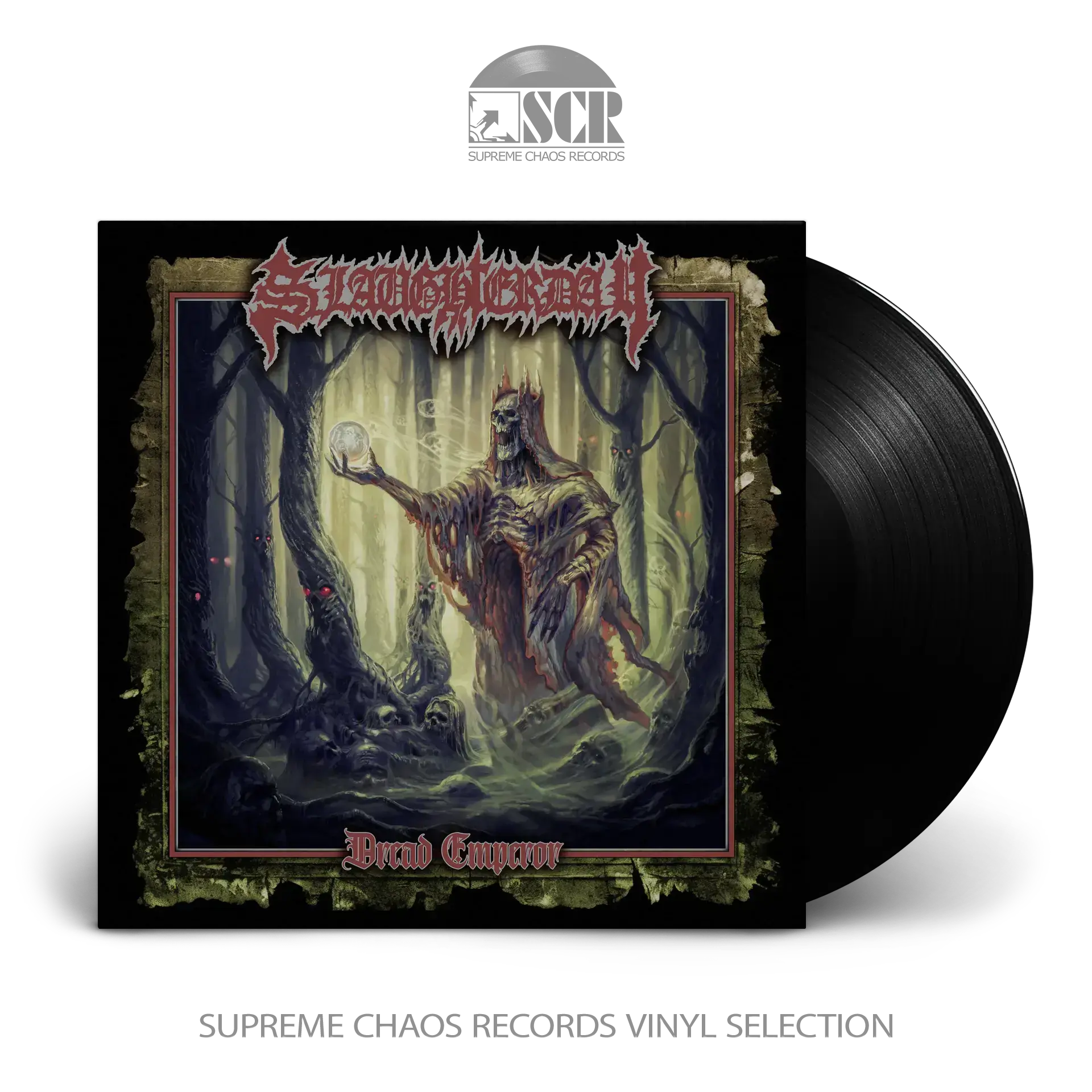 SLAUGHTERDAY - Dread Emperor · BLACK LP SLAUGHTERDAY - Dread Emperor · BLACK LP (Death Metal Vinyl)
