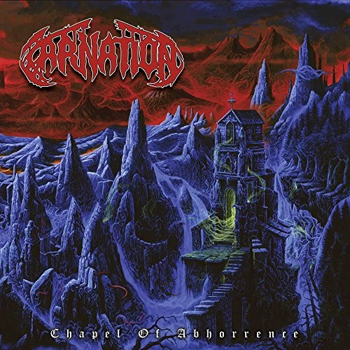 CARNATION · Chapel Of Abhorrence | WHITE LP (Death Metal Vinyl) · Picture 1