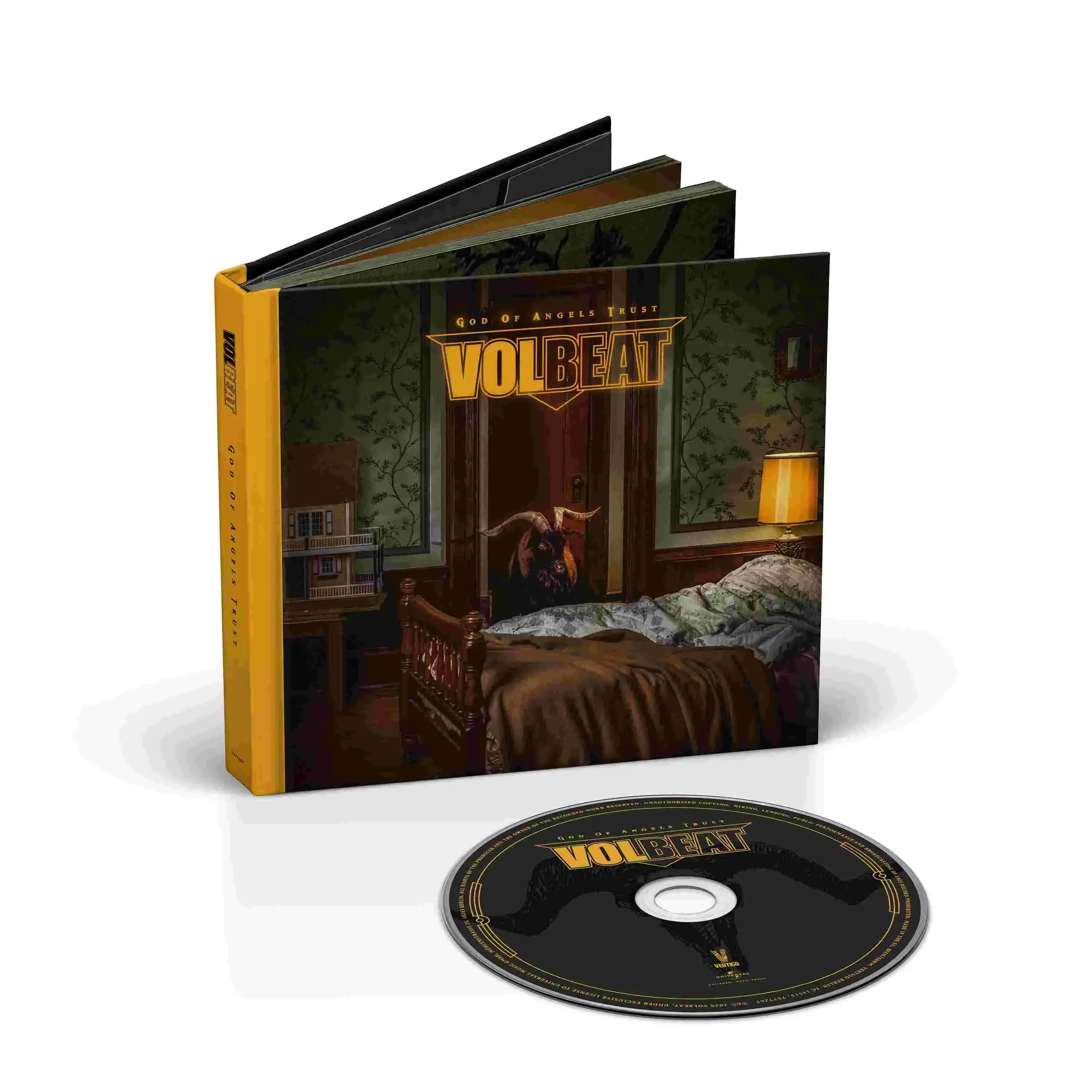 VOLBEAT - God Of Angels Trust · DIGIBOOK CD