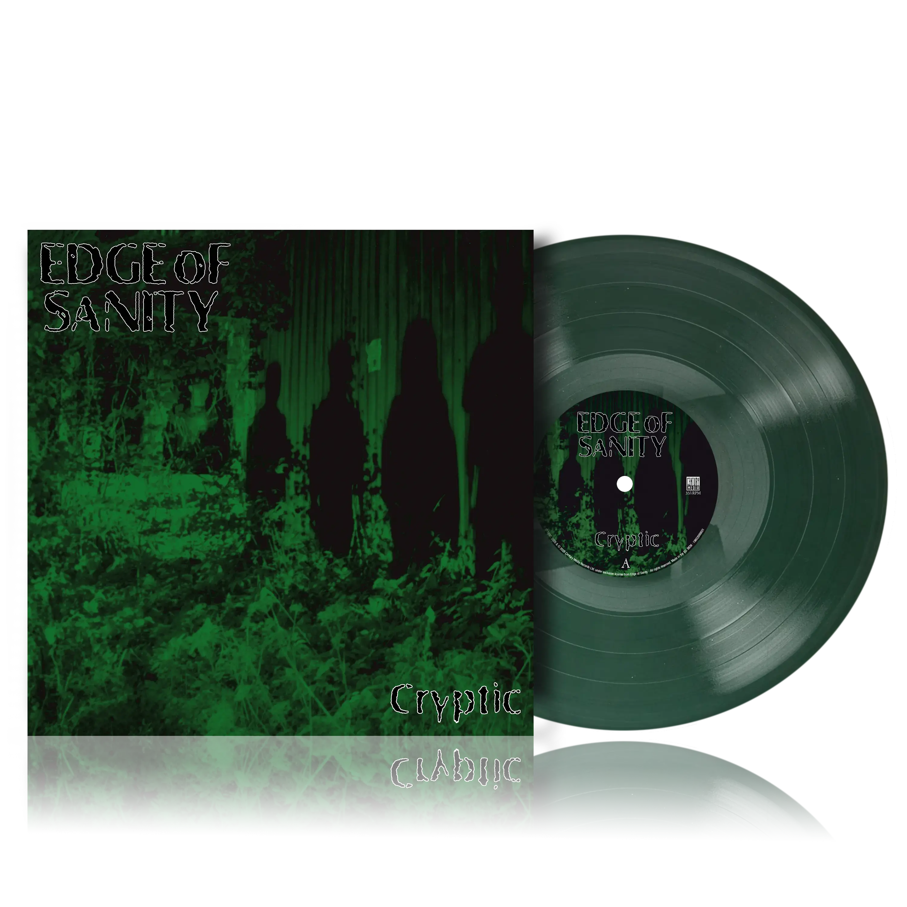 EDGE OF SANITY · Cryptic (Re-issue) | DARK GREEN LP (Melodic Death Metal Vinyl) · Picture 2