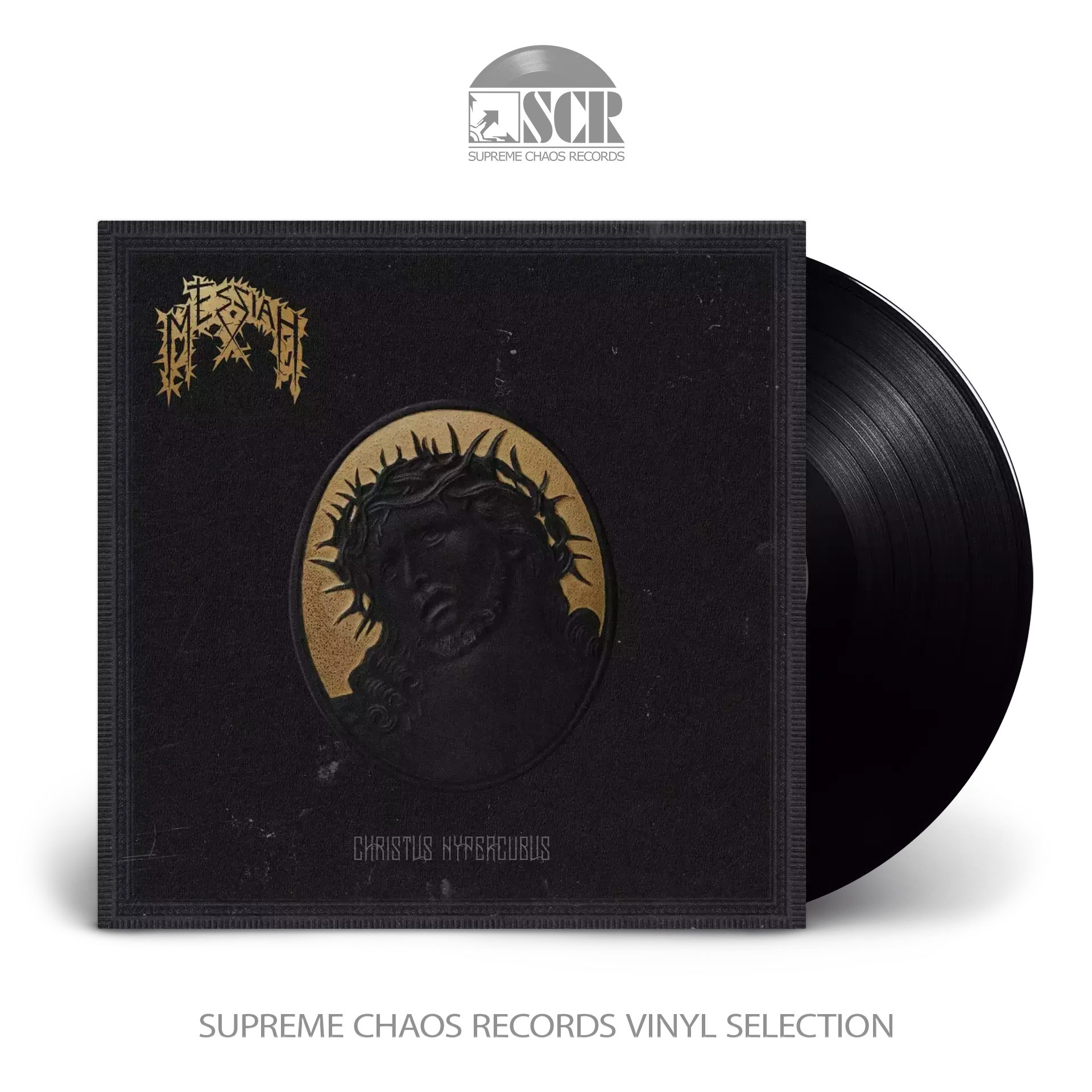 MESSIAH · Christus Hypercubus | BLACK LP MESSIAH · Christus Hypercubus | BLACK LP (Thrash Metal Vinyl)
