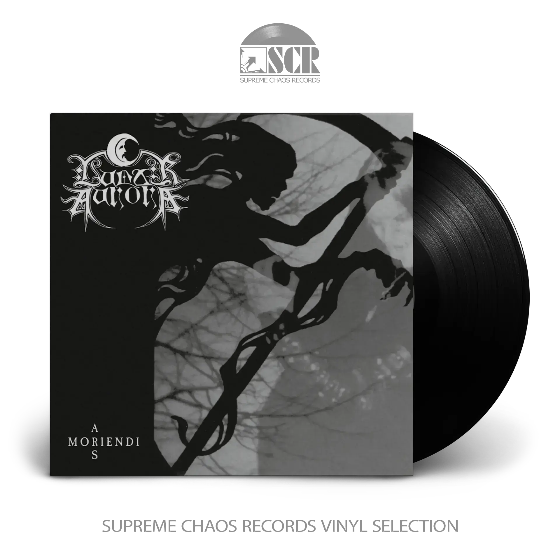 LUNAR AURORA - Ars Moriendi · BLACK LP LUNAR AURORA - Ars Moriendi · BLACK LP (Black Metal Vinyl)