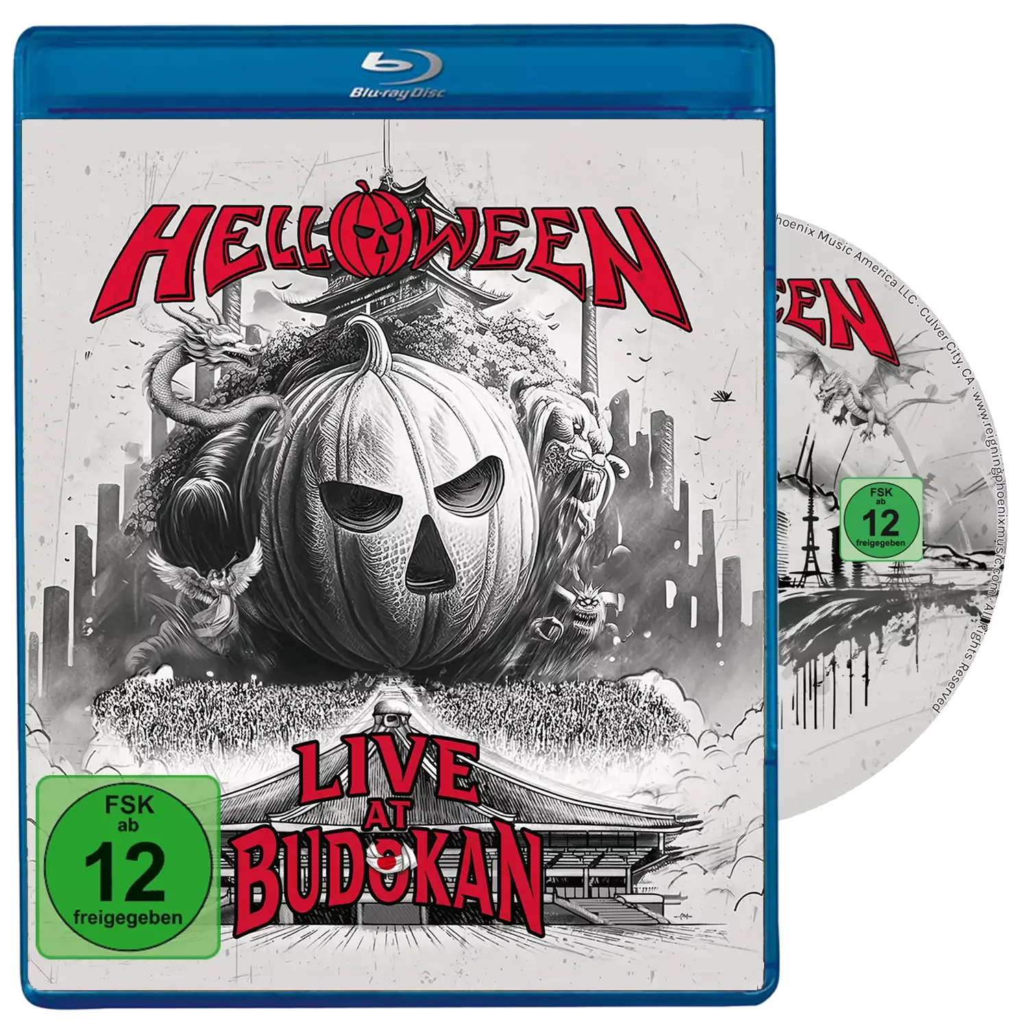 HELLOWEEN - Live At Budokan · BLU-RAY (Heavy Metal CDs)