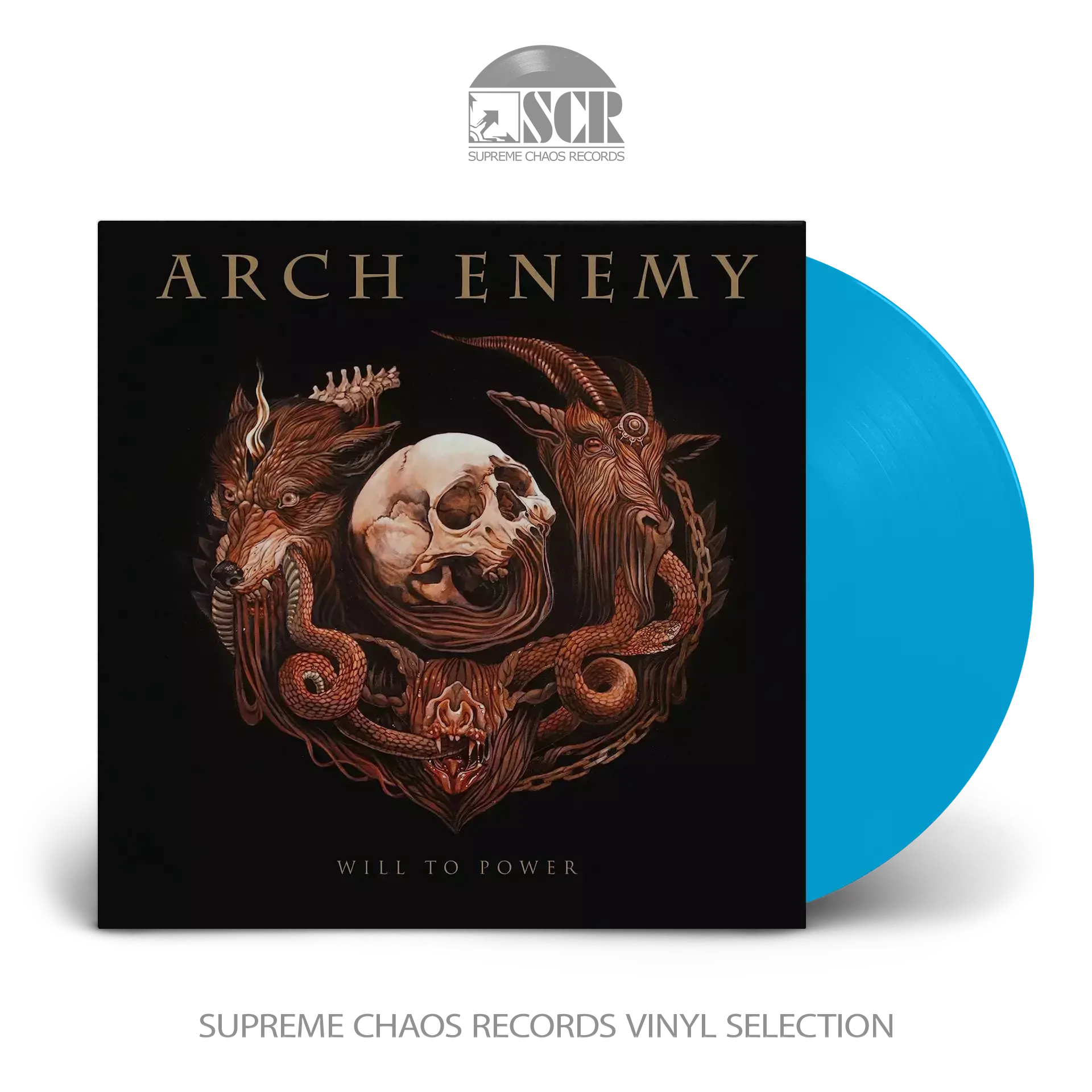 ARCH ENEMY - Will To Power (Re-Issue 2023) · SKY BLUE VINYL