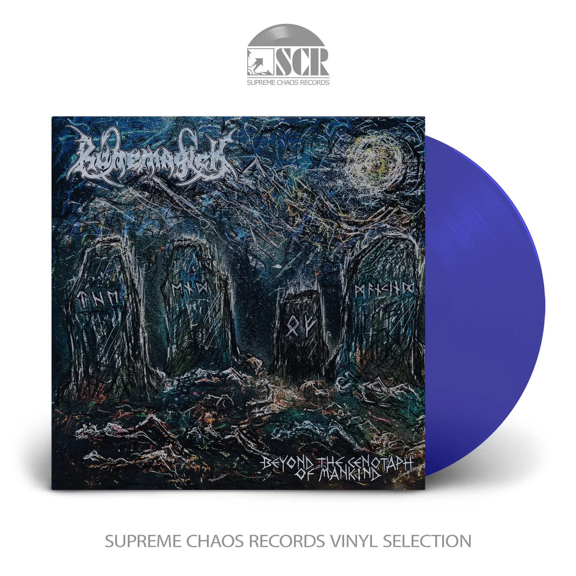 RUNEMAGICK - Beyond The Cenopath Of Mankind · BLUE LP