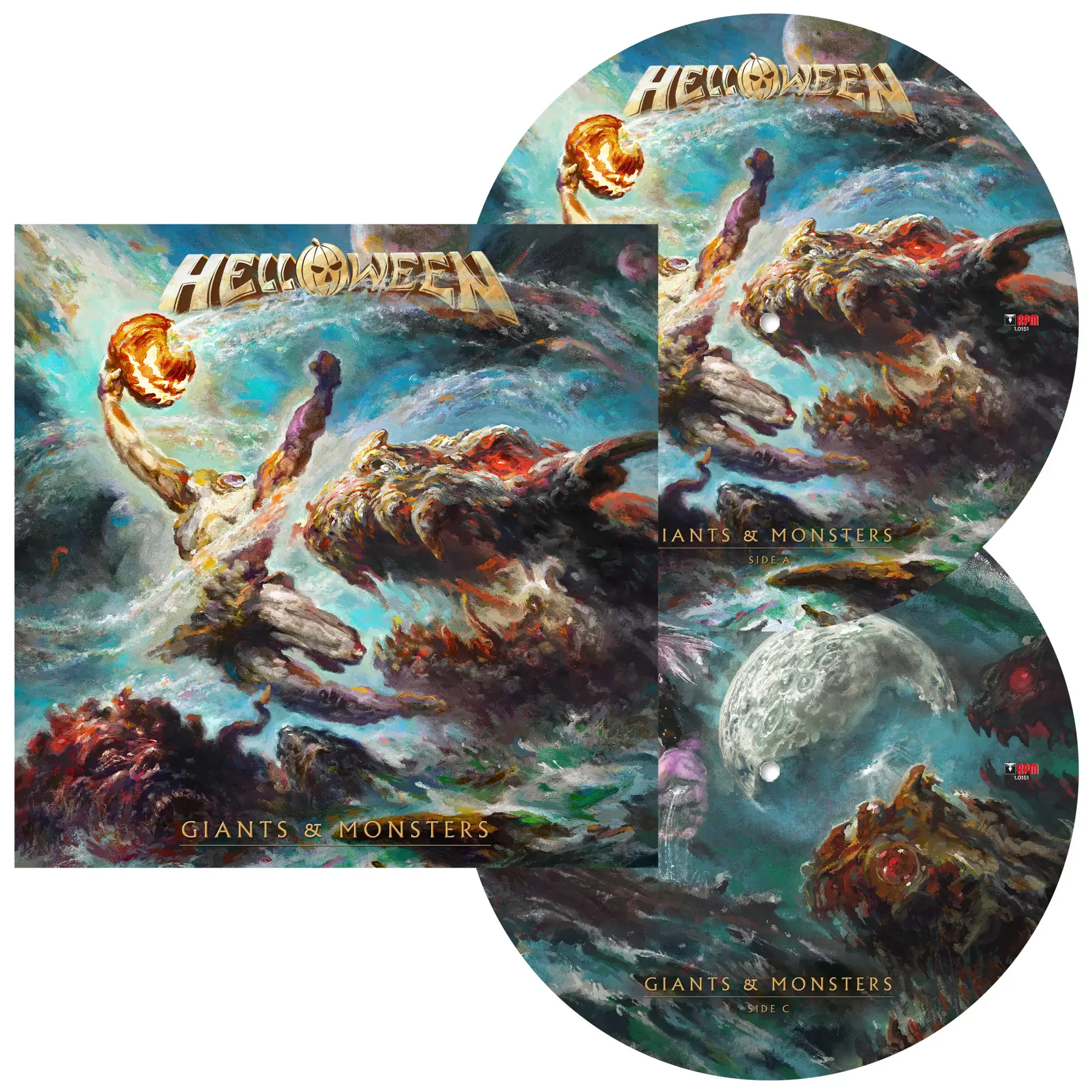 HELLOWEEN - Giants & Monsters · PICTURE DISC 2LP HELLOWEEN - Giants & Monsters · PICTURE DISC 2LP (Heavy Metal Vinyl)