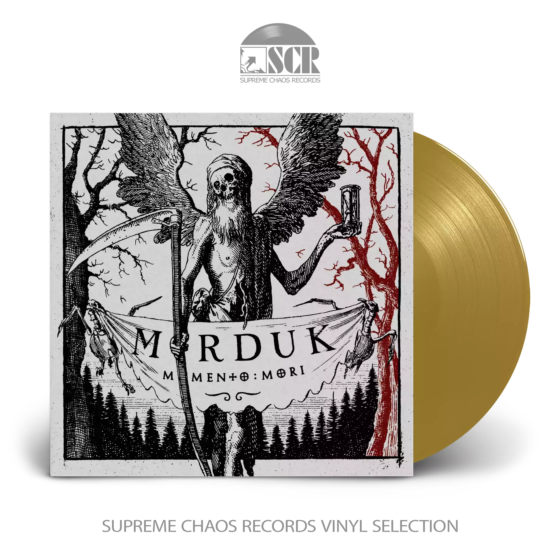 MARDUK - Memento Mori · WOODEN LP BOX (Black Metal Vinyl) · Picture 1