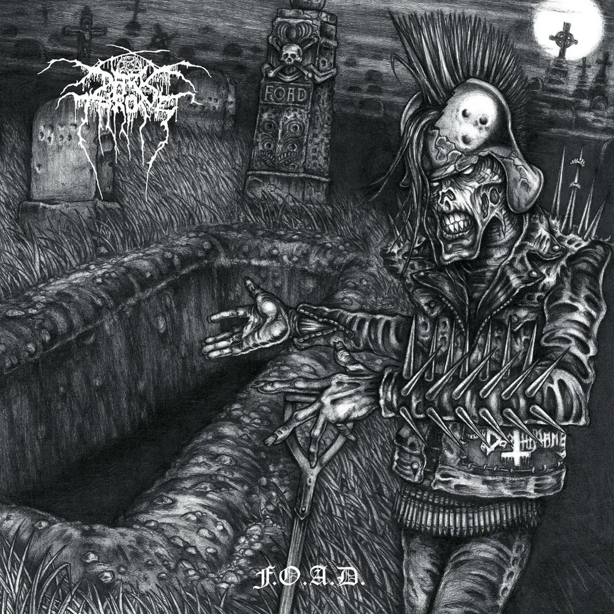 DARKTHRONE - F.O.A.D. · BLACK LP · Picture 1 DARKTHRONE - F.O.A.D. · BLACK LP (Black Metal Vinyl) · Picture 1