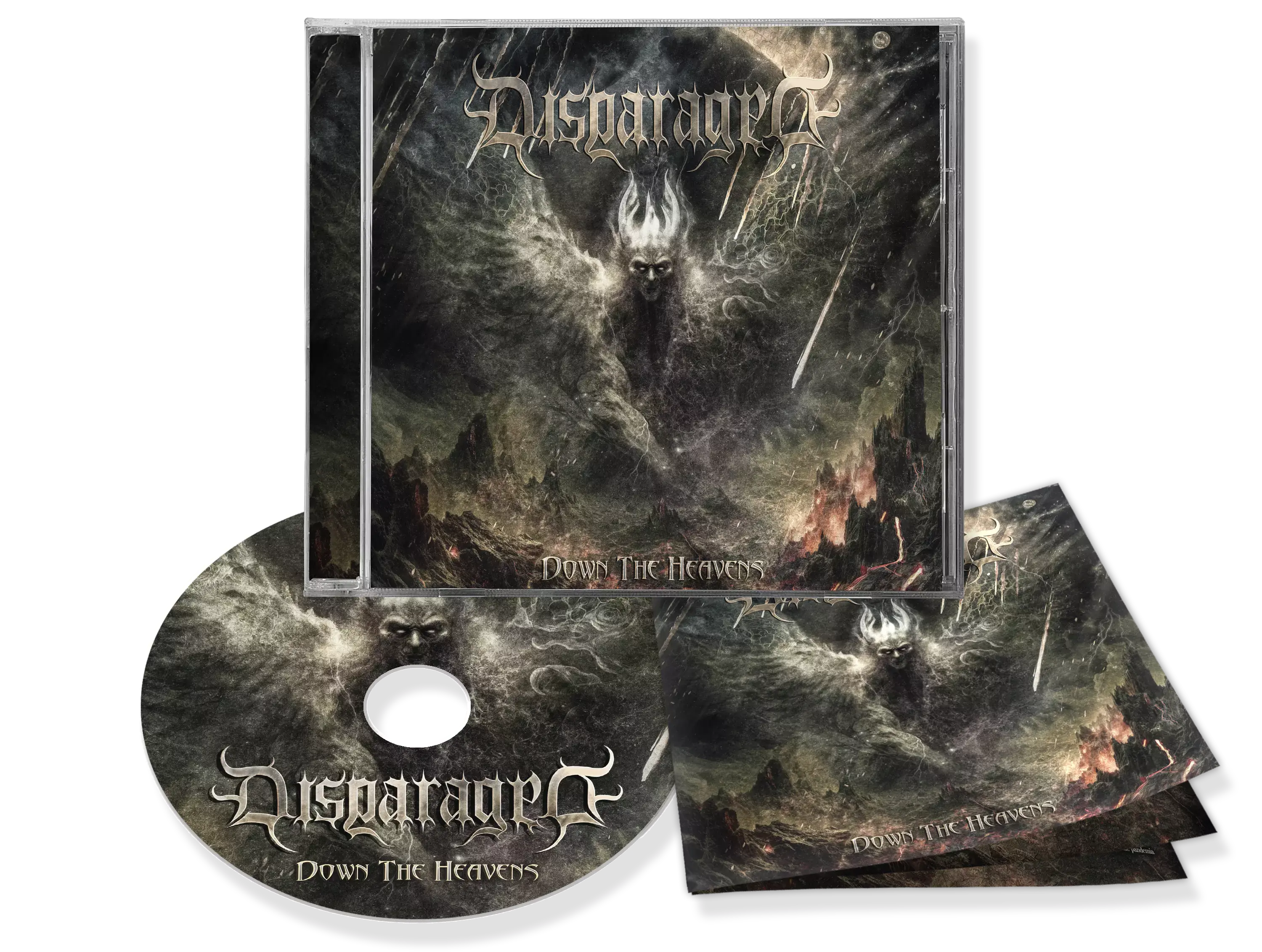 DISPARAGED - Down The Heavens · CD