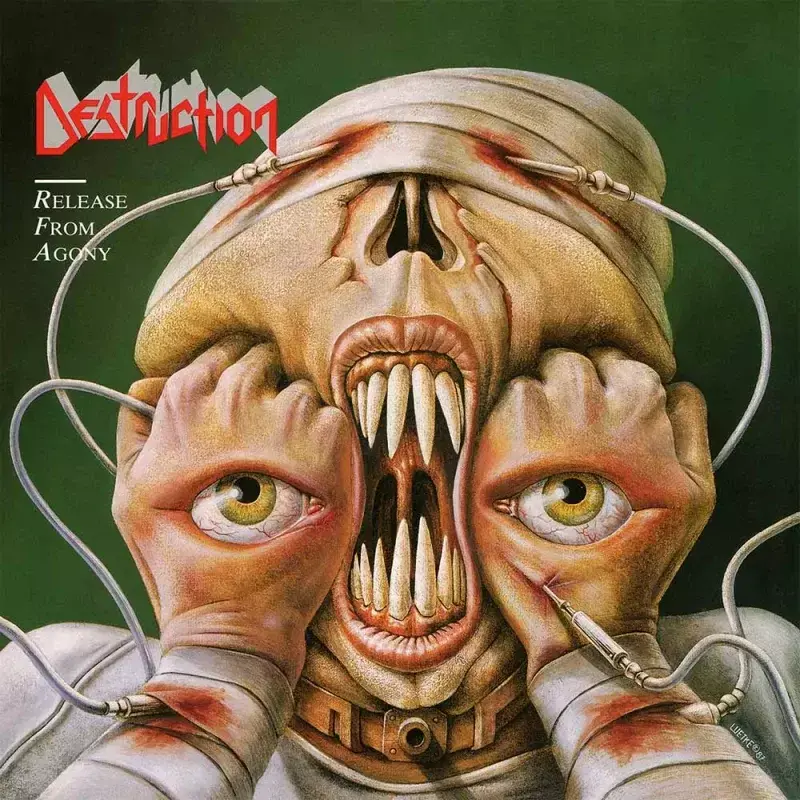 DESTRUCTION - Release from Agony · MIXED SPLATTER LP