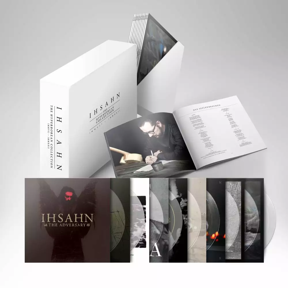 IHSAHN - The Hyperborean Collection MMVI - MMXXI · DELUXE 14-LP BOX BOXLP IHSAHN - The Hyperborean Collection MMVI - MMXXI · DELUXE 14-LP BOX BOXLP (Progressive Metal Vinyl)