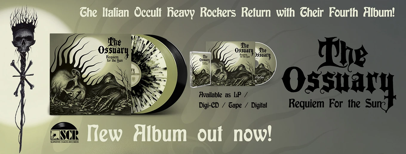 The Ossuary - Requiem For The Sun - Out now!