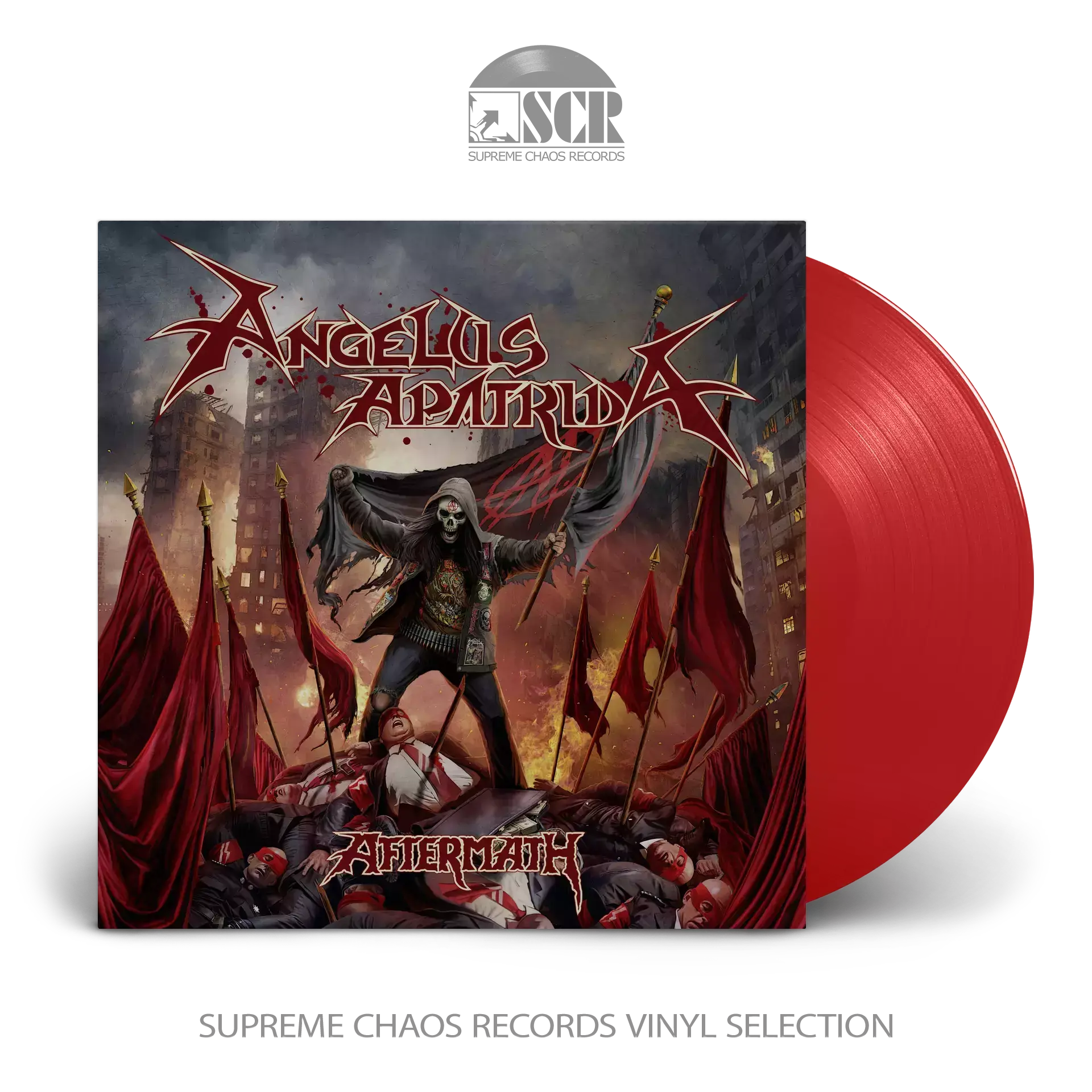 ANGELUS APATRIDA - Aftermath · TRANSPARENT RED VINYL