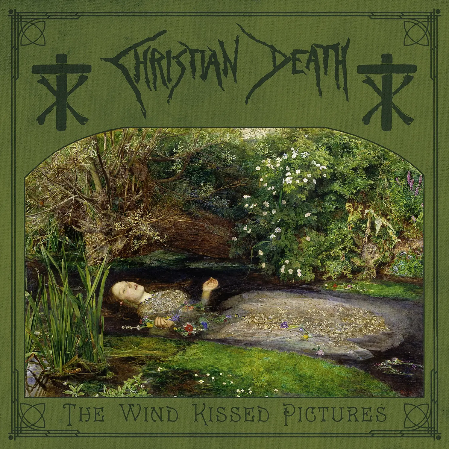 CHRISTIAN DEATH · The Wind Kissed Pictures 2021 | DARK GREEN LP · Picture 1 CHRISTIAN DEATH · The Wind Kissed Pictures 2021 | DARK GREEN LP (Gothic Rock/Ambient Vinyl) · Picture 1