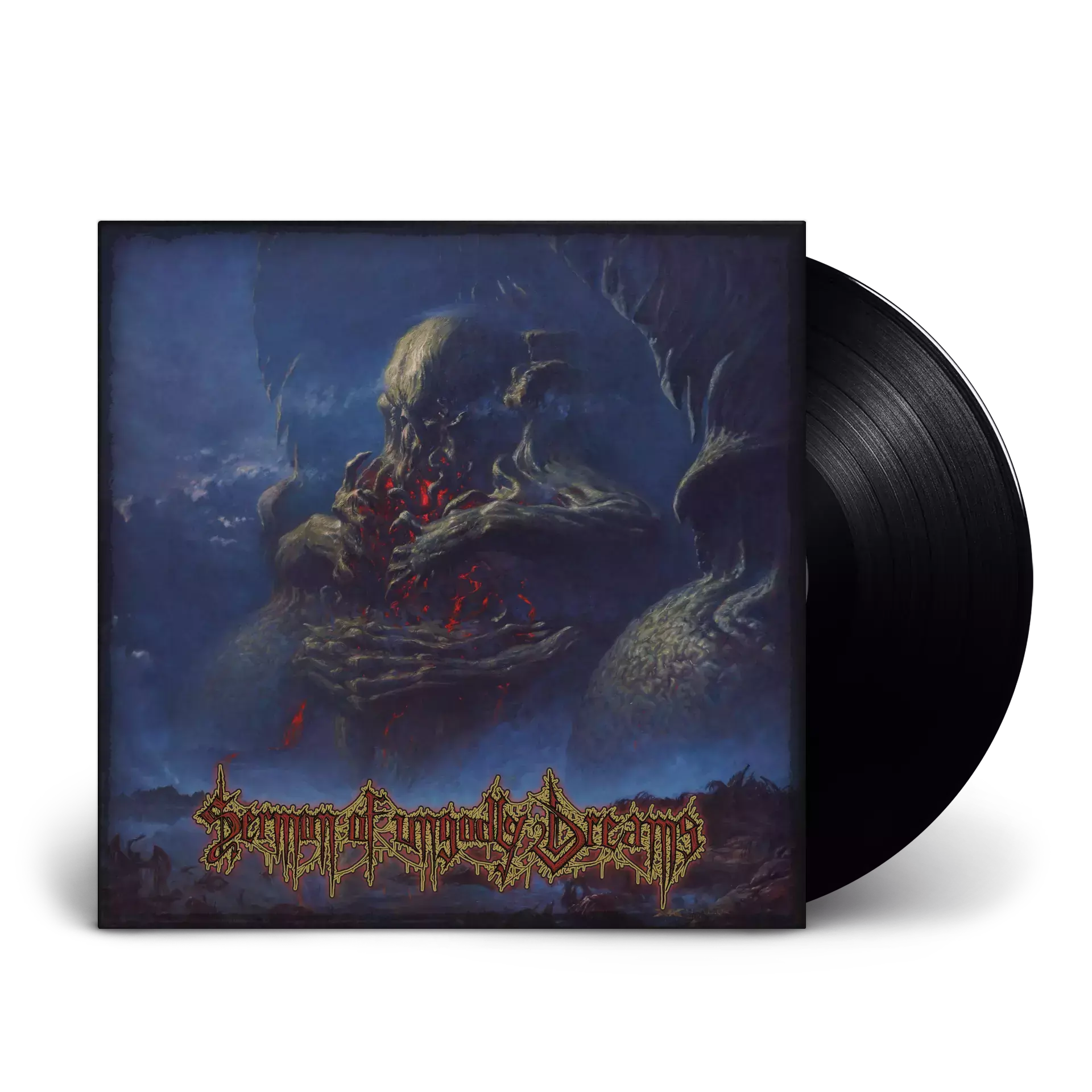 ARROGANZ / LIFELESS / OBSCURE INFINITY / RECKLESS MANSLAUGHTER · Sermon Of Ungodly Dreams | BLACK LP ARROGANZ / LIFELESS / OBSCURE INFINITY / RECKLESS MANSLAUGHTER · Sermon Of Ungodly Dreams | BLACK LP (Death Metal Vinyl)