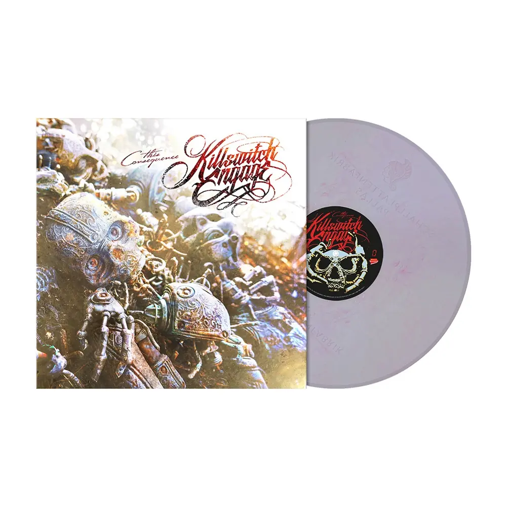 KILLSWITCH ENGAGE - This Consequence · "DEFUSED PINK POLLUTION" CLEAR LAVENDER MARBLED LP