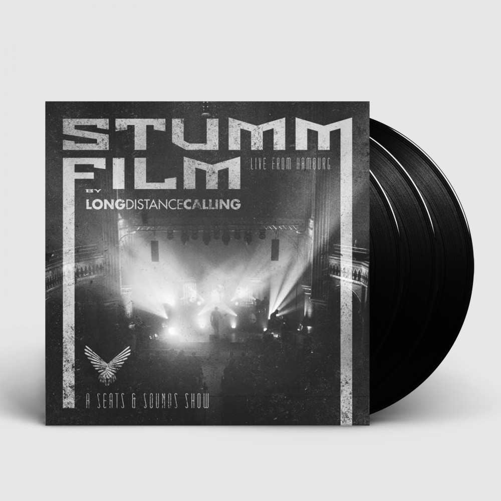 LONG DISTANCE CALLING - Stummfilm - Live from Hamburg · BLACK 3LP (Progressive Rock Vinyl)