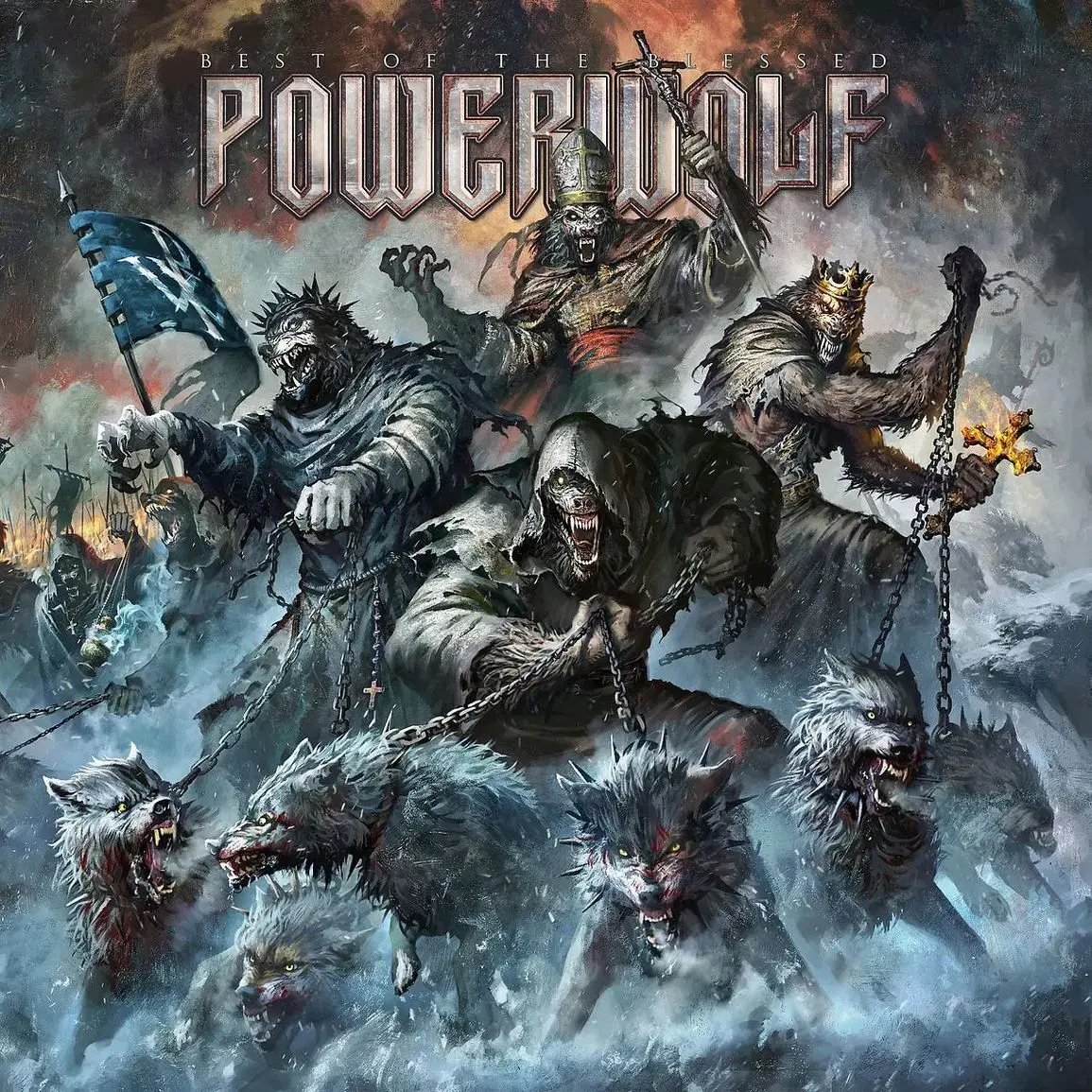 POWERWOLF - Best Of The Blessed · BLACK 2LP (Heavy Metal Vinyl) · Bild 1