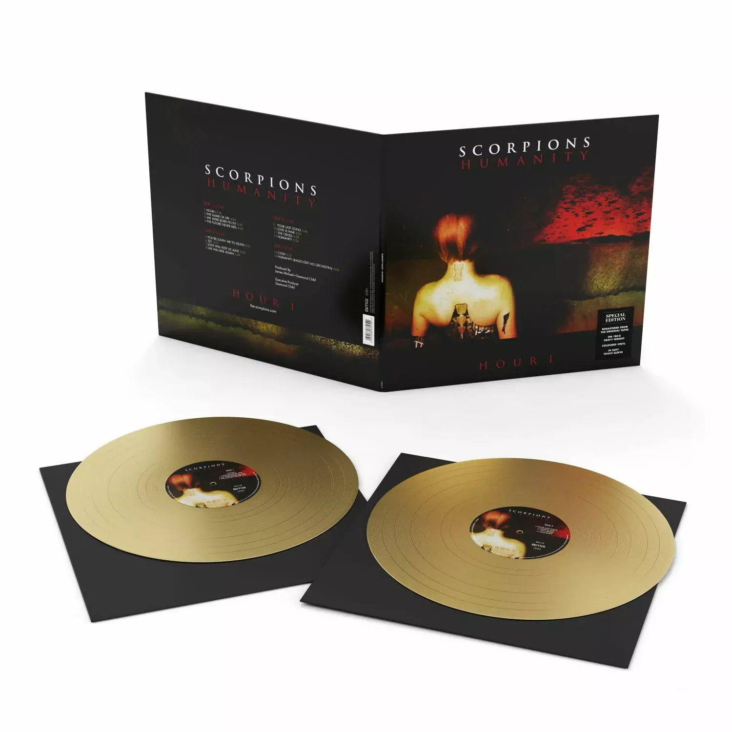 SCORPIONS · Humanity - Hour I | GOLD DLP SCORPIONS · Humanity - Hour I | GOLD DLP (Hard Rock Vinyl)