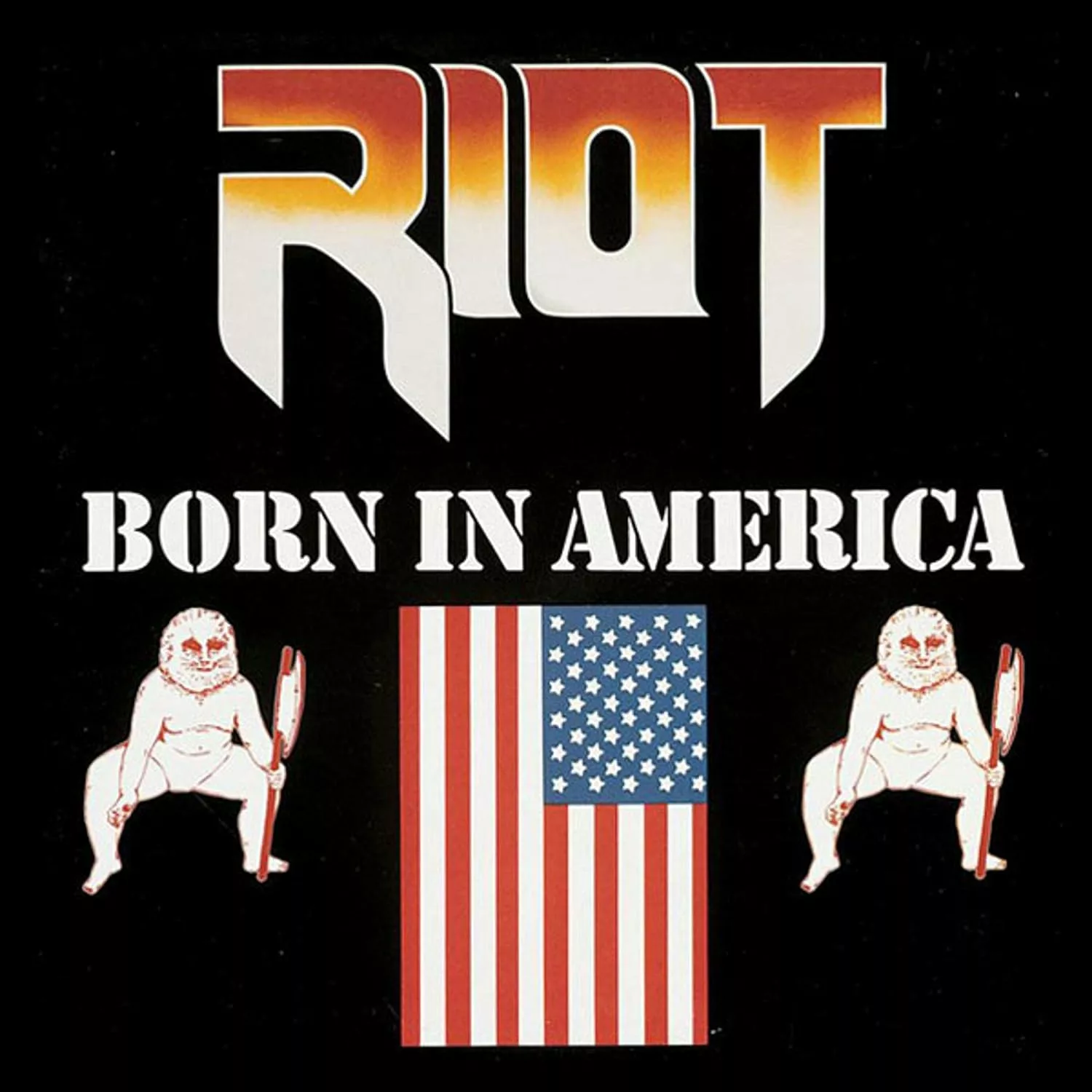 RIOT - Born In America · BLACK LP · Picture 1 RIOT - Born In America · BLACK LP (Heavy Metal Vinyl) · Picture 1