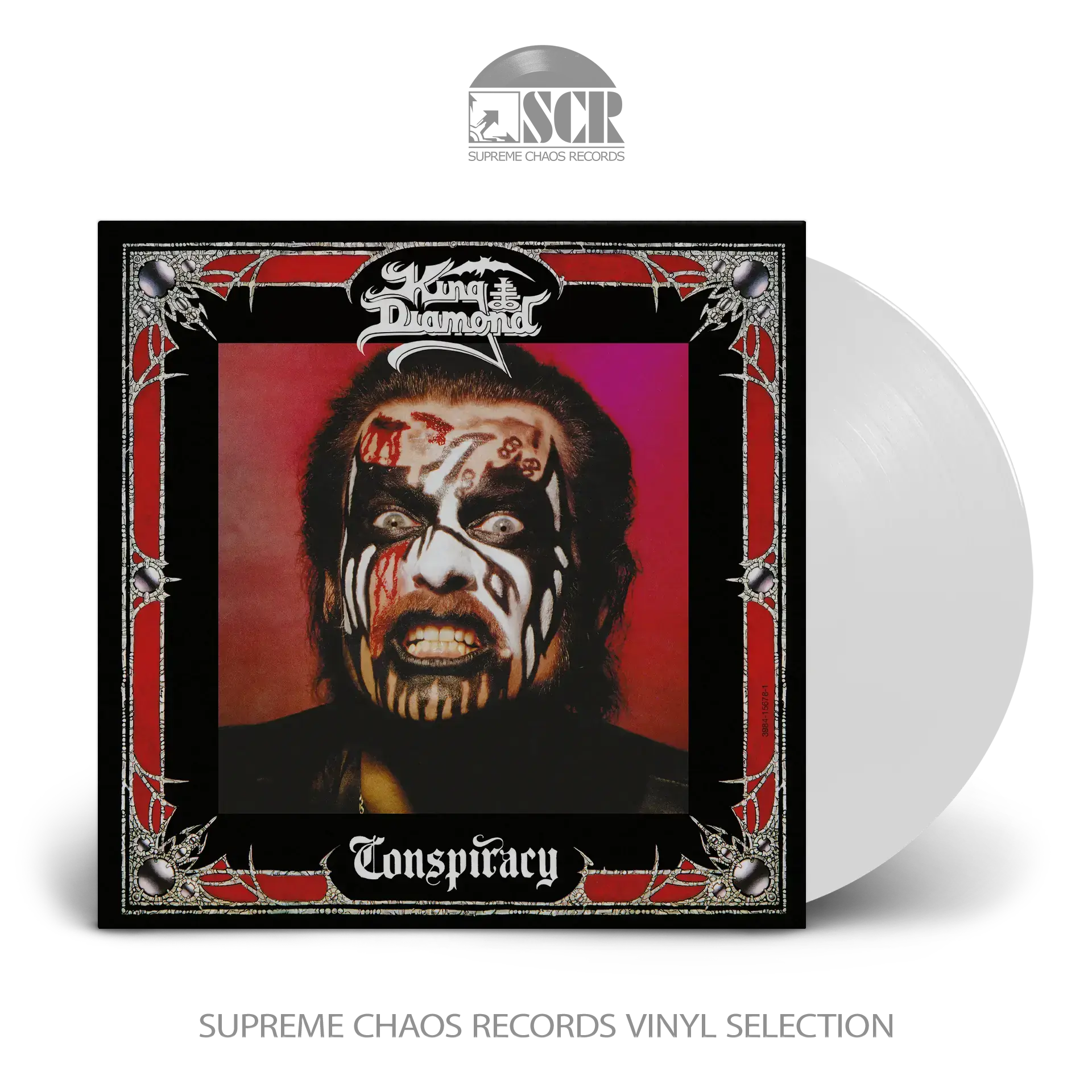 KING DIAMOND · Conspiracy | WHITE LP KING DIAMOND · Conspiracy | WHITE LP (Heavy Metal Vinyl)