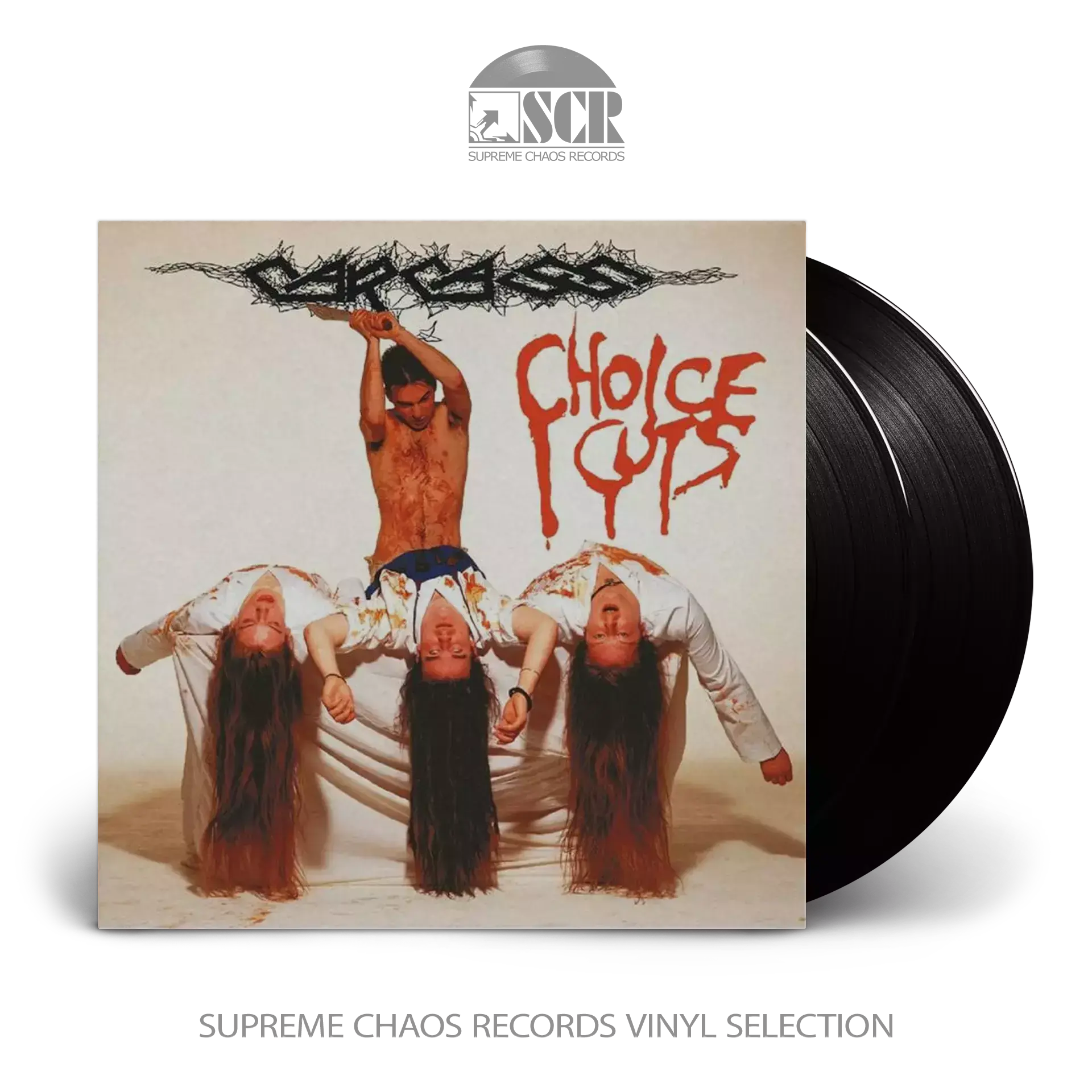 CARCASS - Choice Cuts · BLACK 2LP CARCASS - Choice Cuts · BLACK 2LP (Death Metal Vinyl)