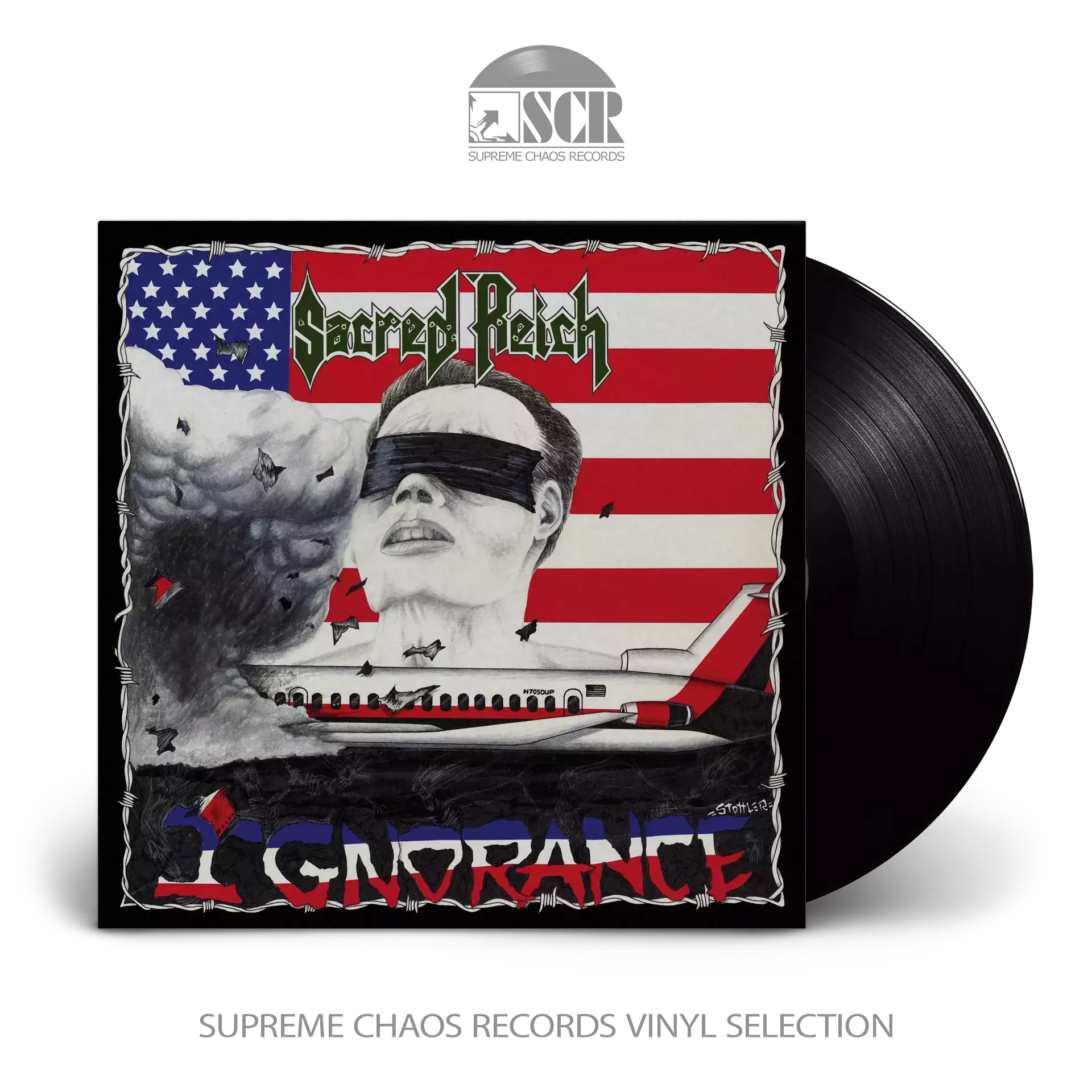 SACRED REICH - Ignorance · BLACK LP (Thrash Metal Vinyl)