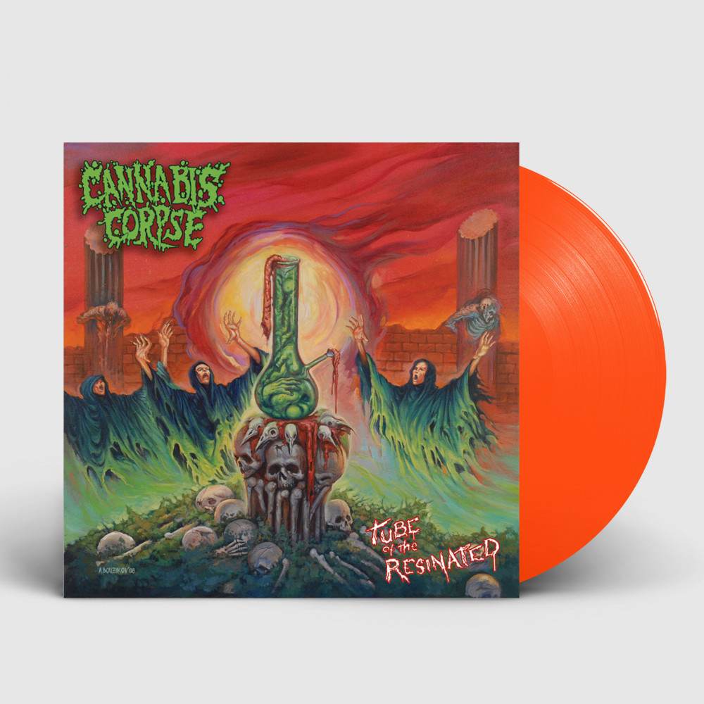 CANNABIS CORPSE - Tube Of The Resinated · ORANGE LP (Death Metal Vinyl)