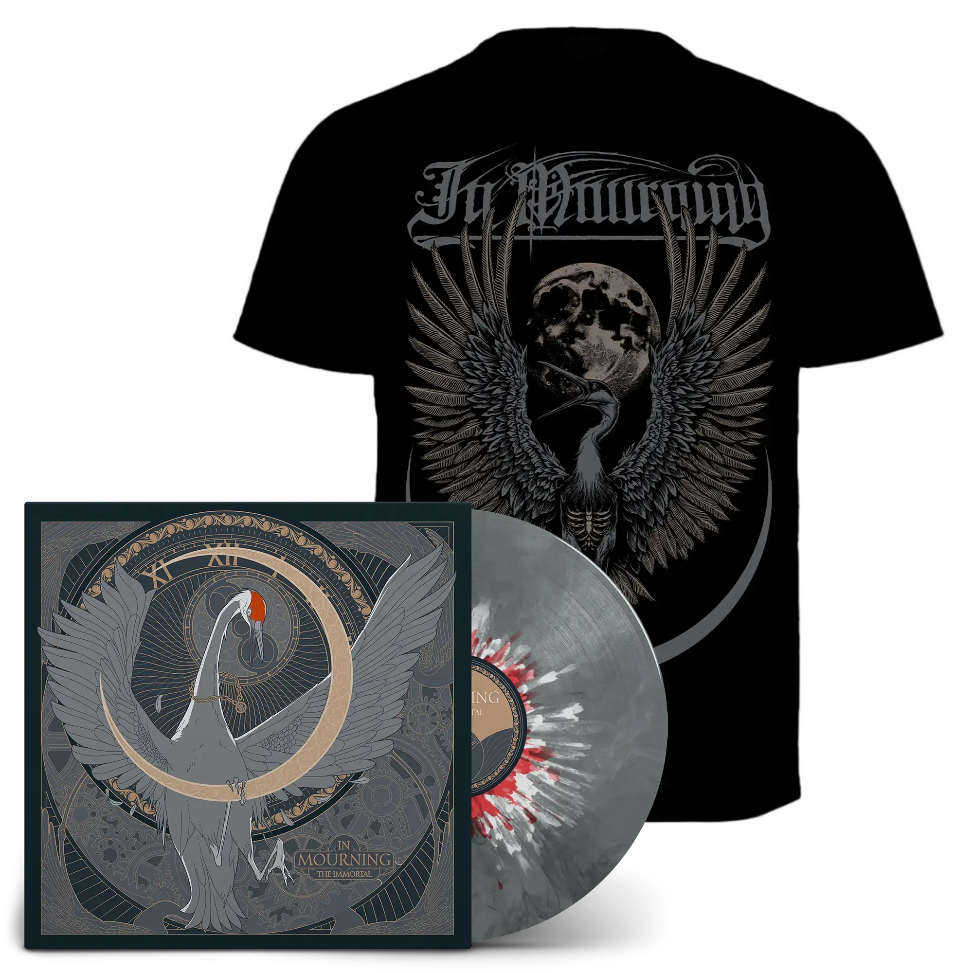 IN MOURNING · The Immortal Bundle | T-SHIRT + SPLATTER VINYL BUNDLE IN MOURNING · The Immortal Bundle | T-SHIRT + SPLATTER VINYL BUNDLE (Melodic Death Metal/Progressive Metal/Doom Metal Vinyl)