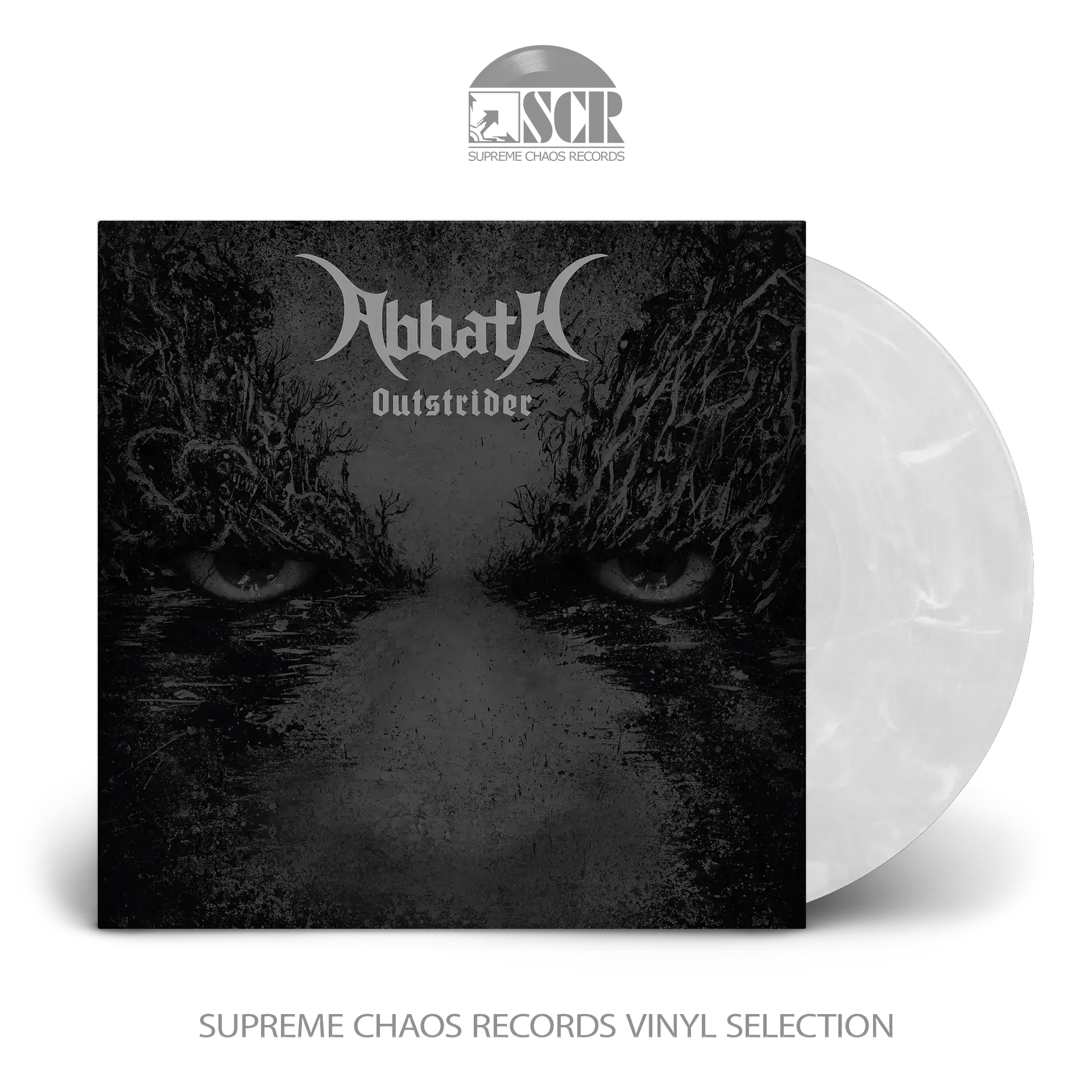 ABBATH - Outstrider · CLEAR/WHITE LP ABBATH - Outstrider · CLEAR/WHITE LP (Black Metal Vinyl)