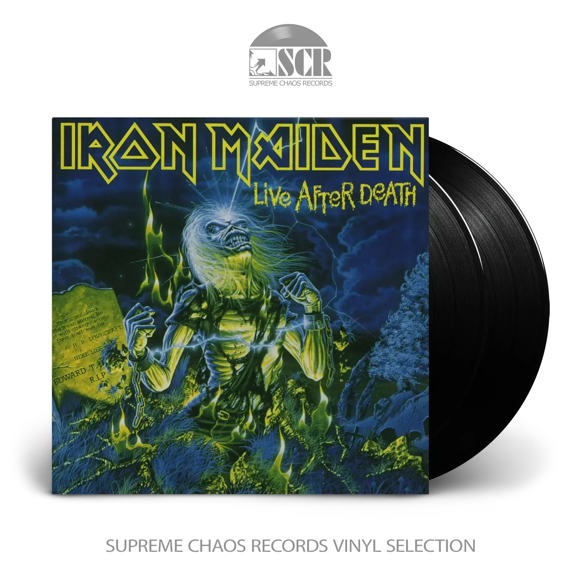 IRON MAIDEN · Live After Death | BLACK 2LP IRON MAIDEN · Live After Death | BLACK 2LP (Heavy Metal Vinyl)