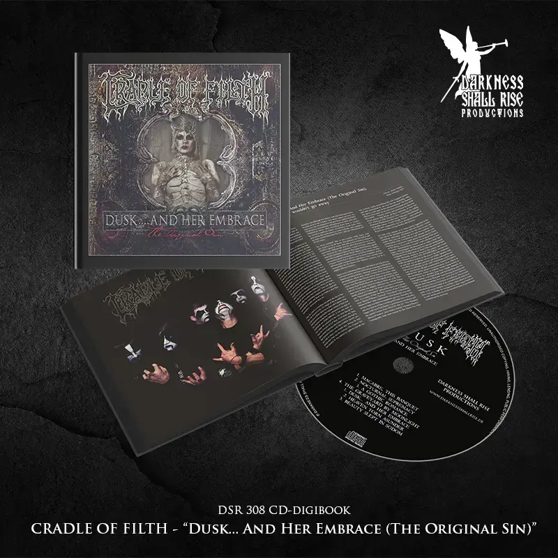 CRADLE OF FILTH - Dusk And Her Embrace (The Original Sin) · DIGIBOOK CD CRADLE OF FILTH - Dusk And Her Embrace (The Original Sin) · DIGIBOOK CD (Gothic Metal/Black Metal CDs)