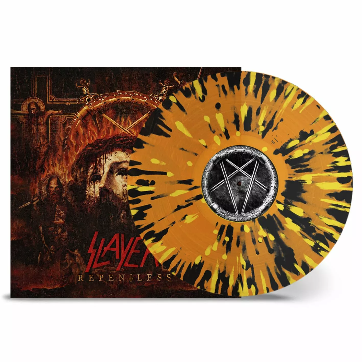 SLAYER - Repentless [ORANGE/YELLOW/BLACK SPLATTER LP]