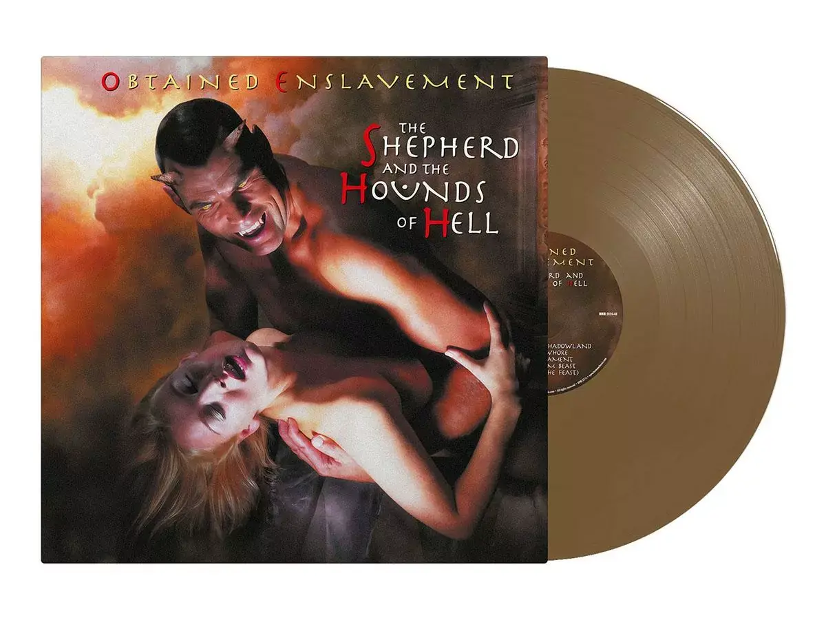 OBTAINED ENSLAVEMENT - The Shepherd And The Hounds Of Hell (Re-Issue 2024) · GOLD LP