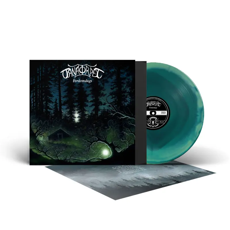 ÖRNATORPET - Fordomdags · DARK BLUE/LIGHT GREEN LP (Dark Ambient Vinyl)