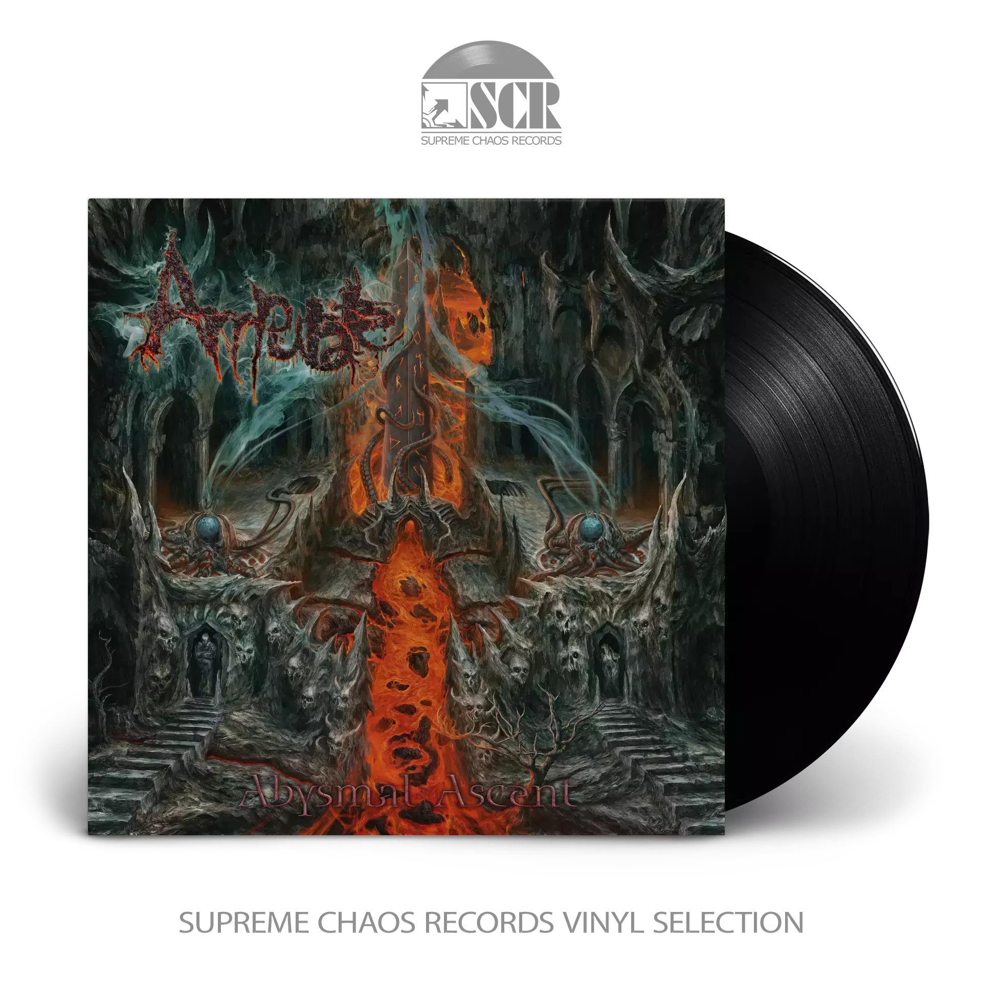 AMPUTATE - Abysmal Ascent · BLACK LP AMPUTATE - Abysmal Ascent · BLACK LP (Death Metal Vinyl)