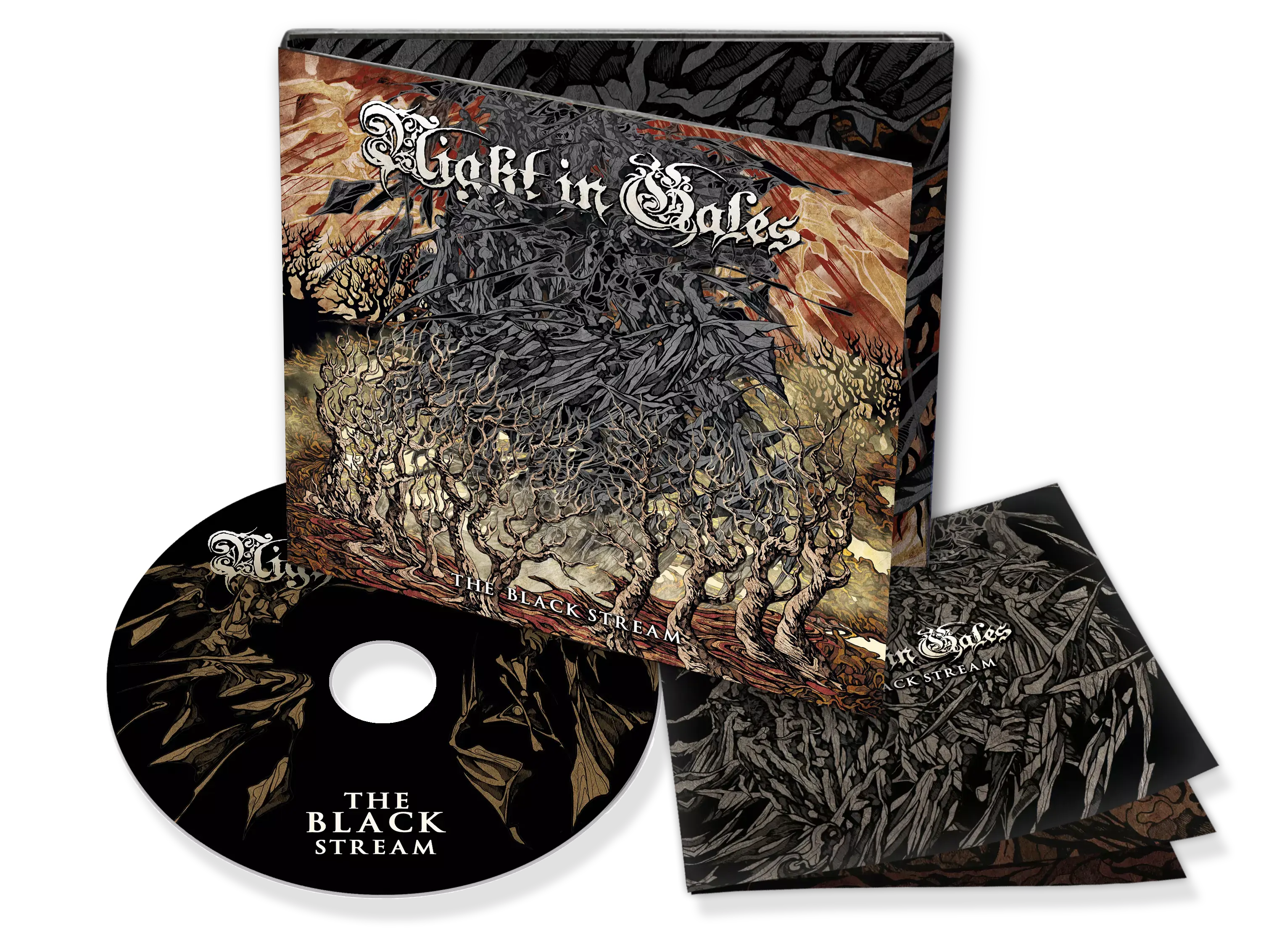 NIGHT IN GALES - The Black Stream · DIGIPAK CD