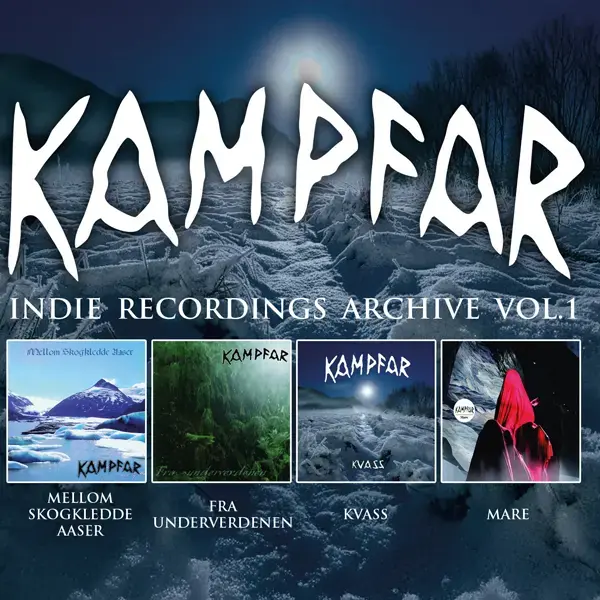 KAMPFAR - Indie Recordings Archive Vol 1 · 4CD BOXSET (Black Metal CDs)