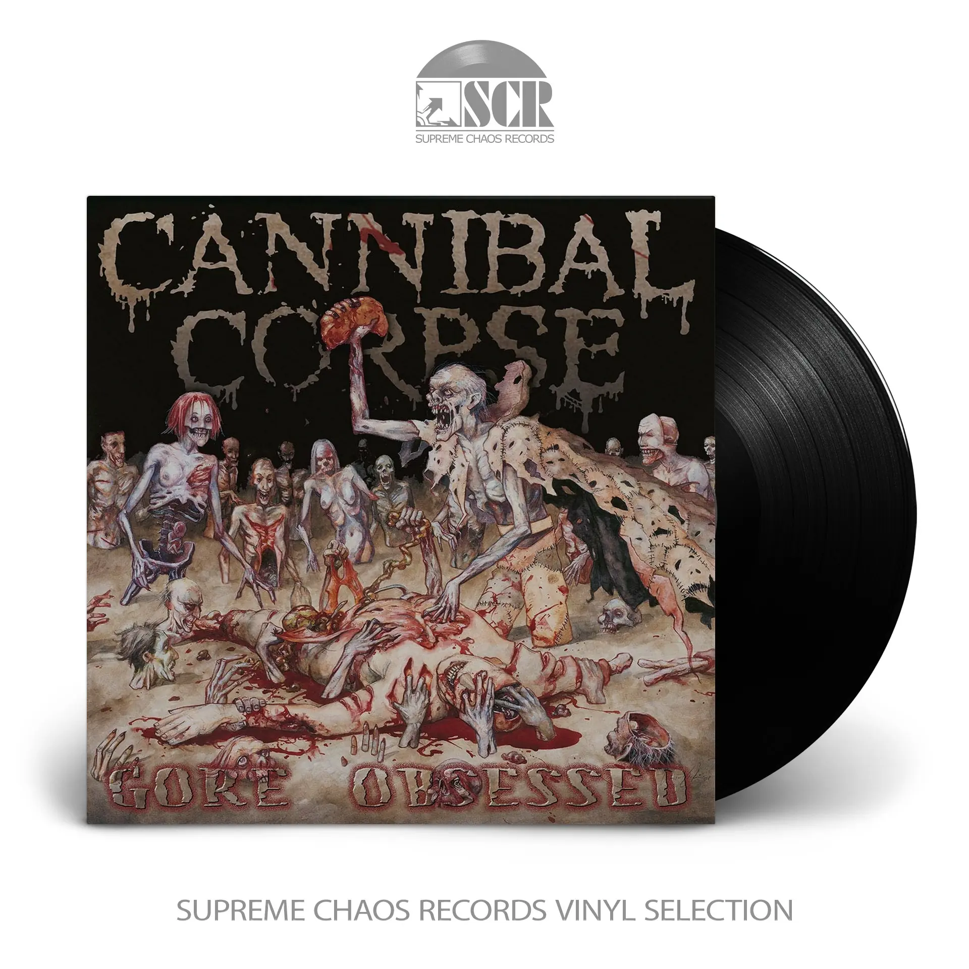CANNIBAL CORPSE · Gore Obsessed | BLACK LP CANNIBAL CORPSE · Gore Obsessed | BLACK LP (Death Metal Vinyl)