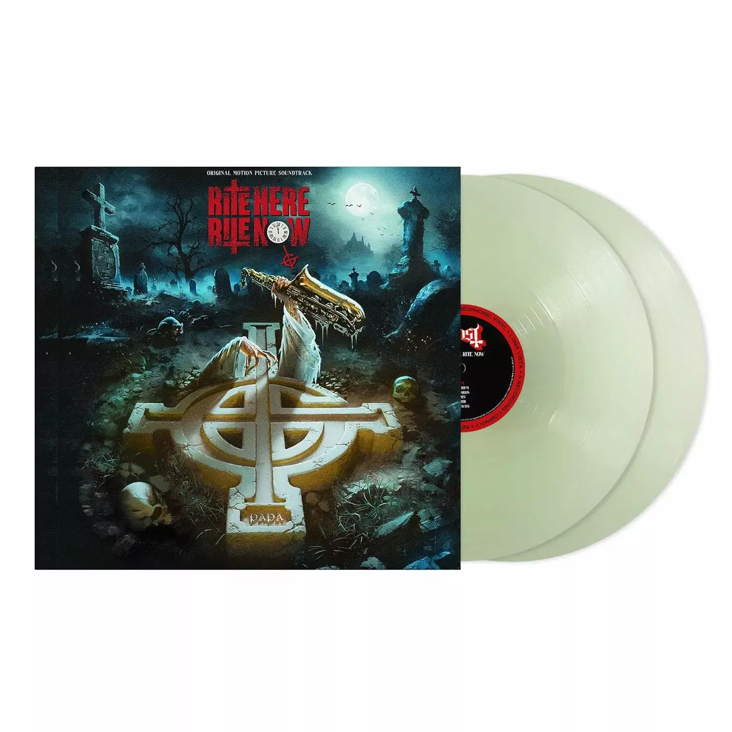 GHOST · Rite Here Rite Now | COKE BOTTLE CLEAR 2LP (Hardrock Vinyl)