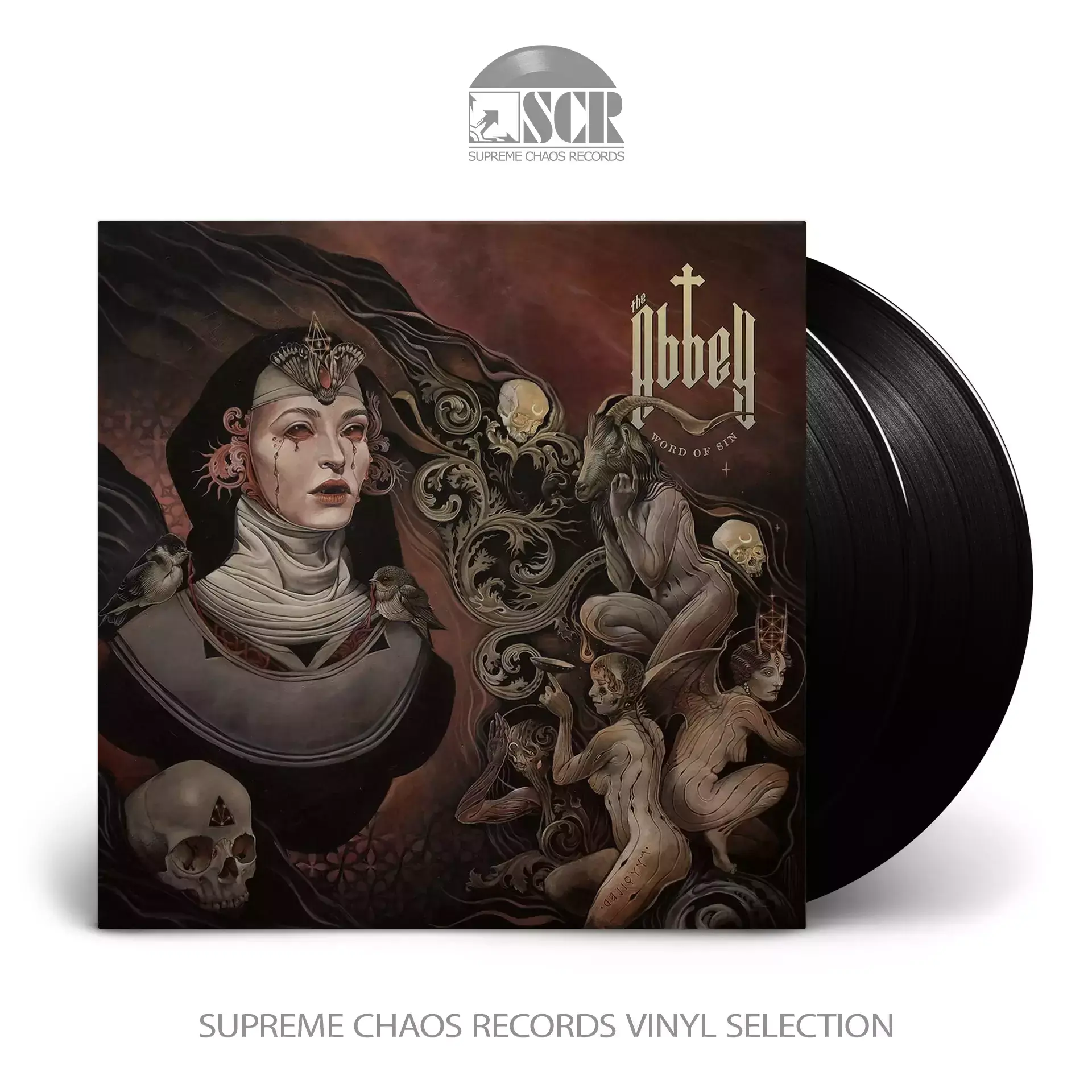 THE ABBEY · Word Of Sin | BLACK DLP THE ABBEY · Word Of Sin | BLACK DLP (Stoner Rock Vinyl)