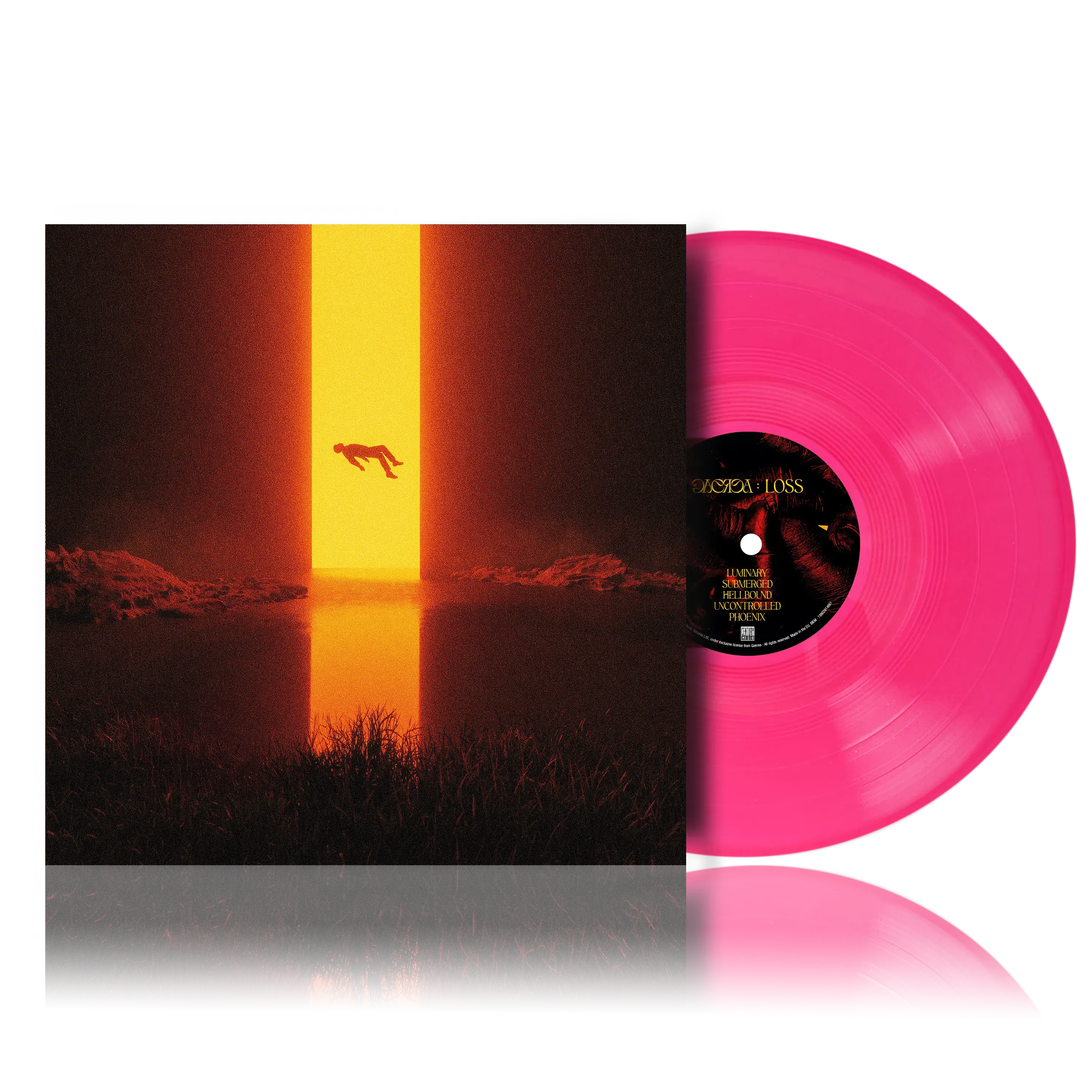 GAEREA · Loss | TRANSPARENT PINK LP (Black Metal Vinyl) · Picture 2